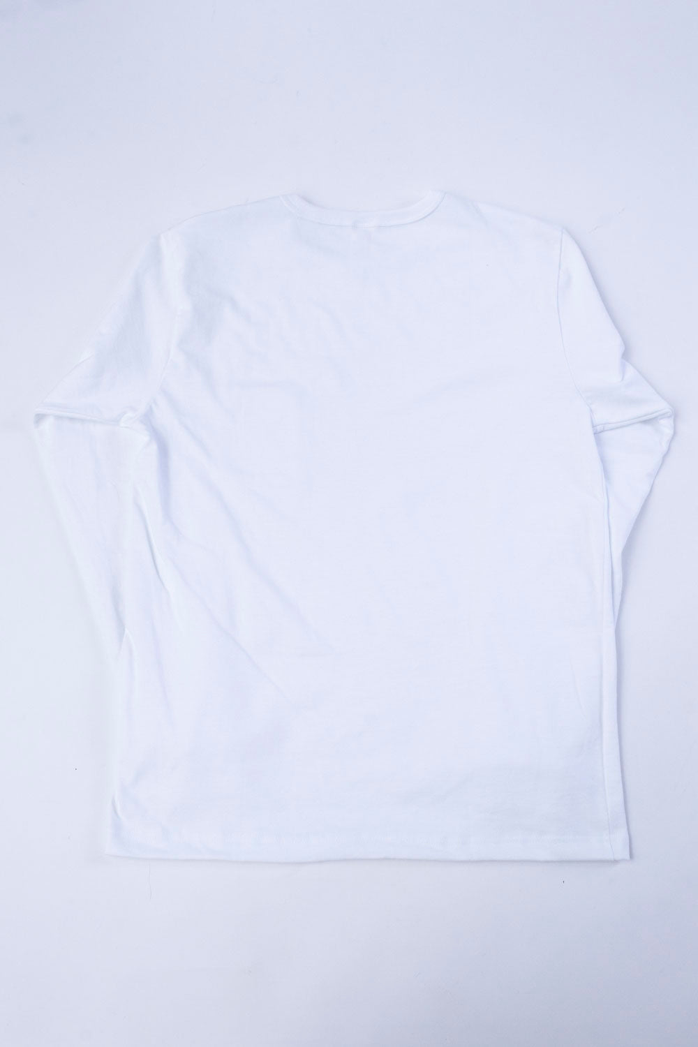 Long Sleeve Pocket T-Shirt - White