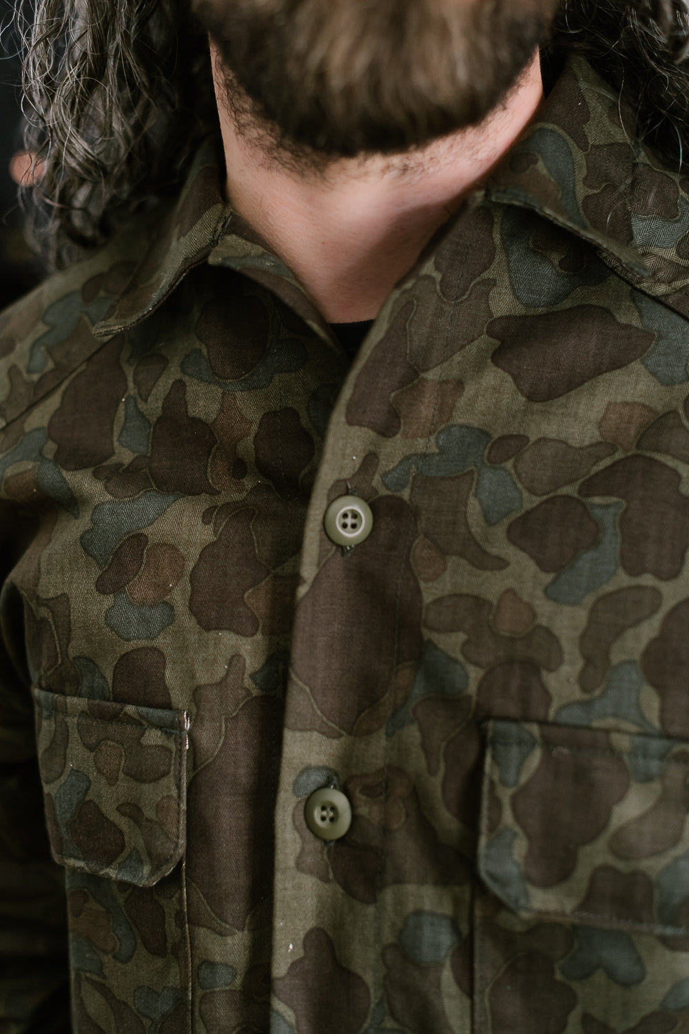 Officer Shirt - Dark Frog Camo