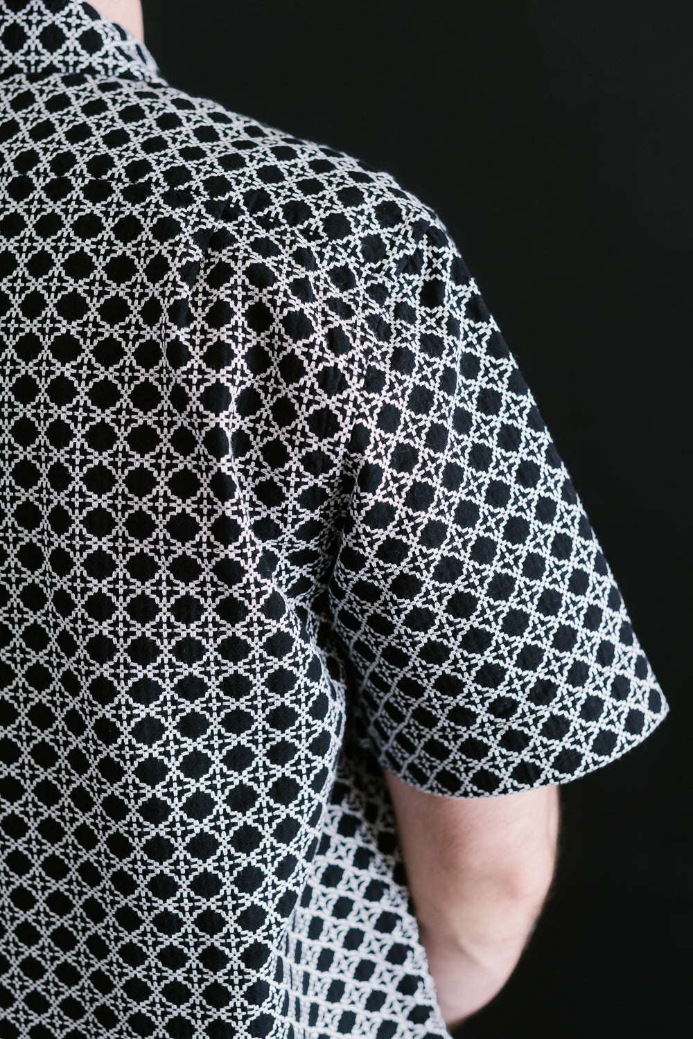 Resort Shirt - Black Rattan