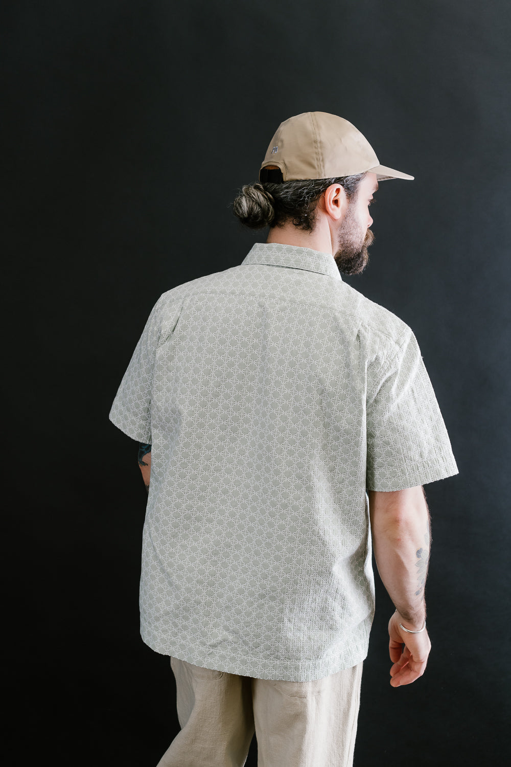 Resort Shirt - Seafoam Rattan