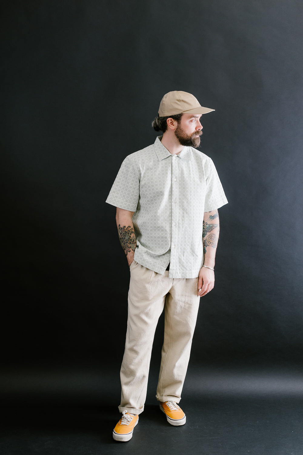 Resort Shirt - Seafoam Rattan