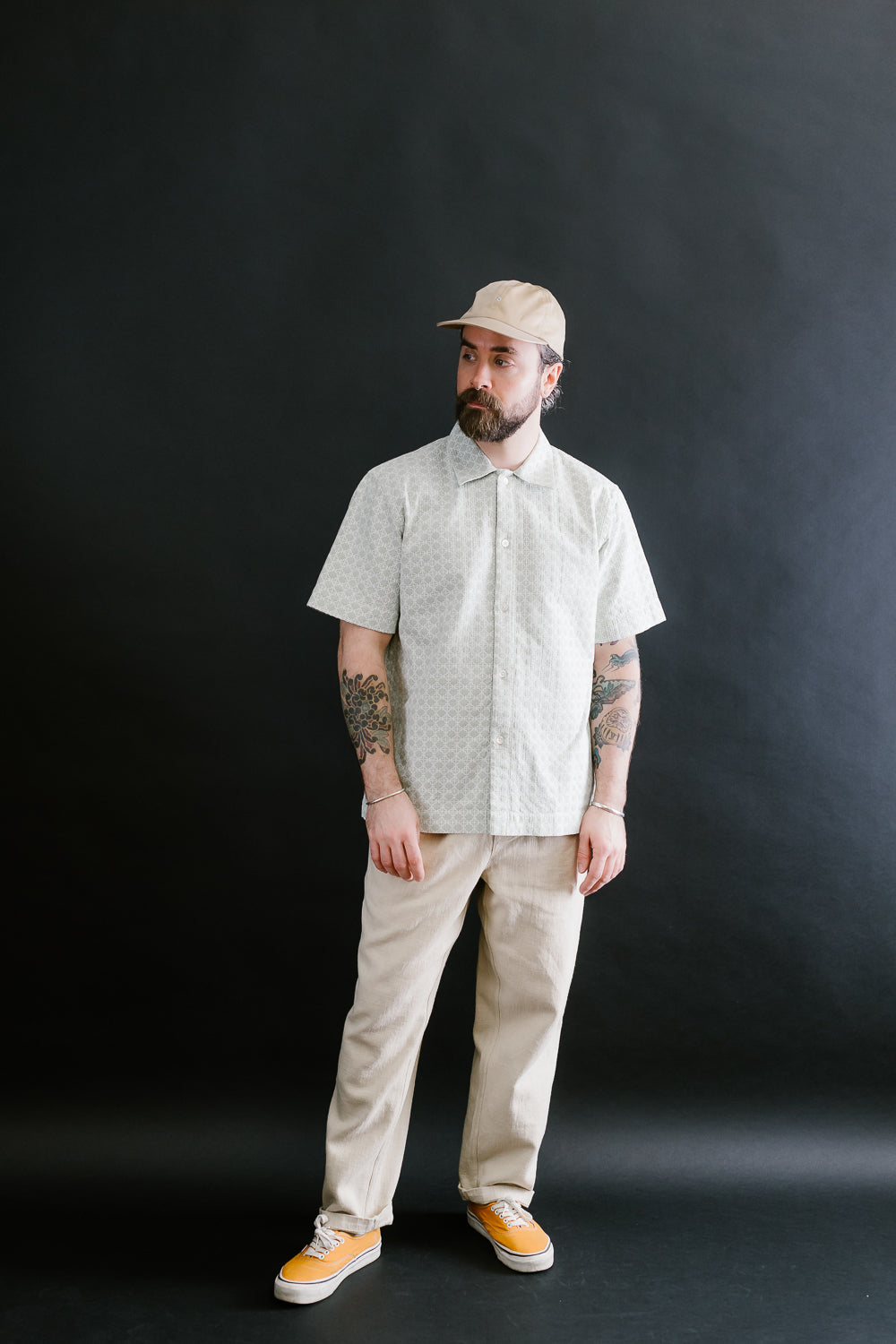 Resort Shirt - Seafoam Rattan