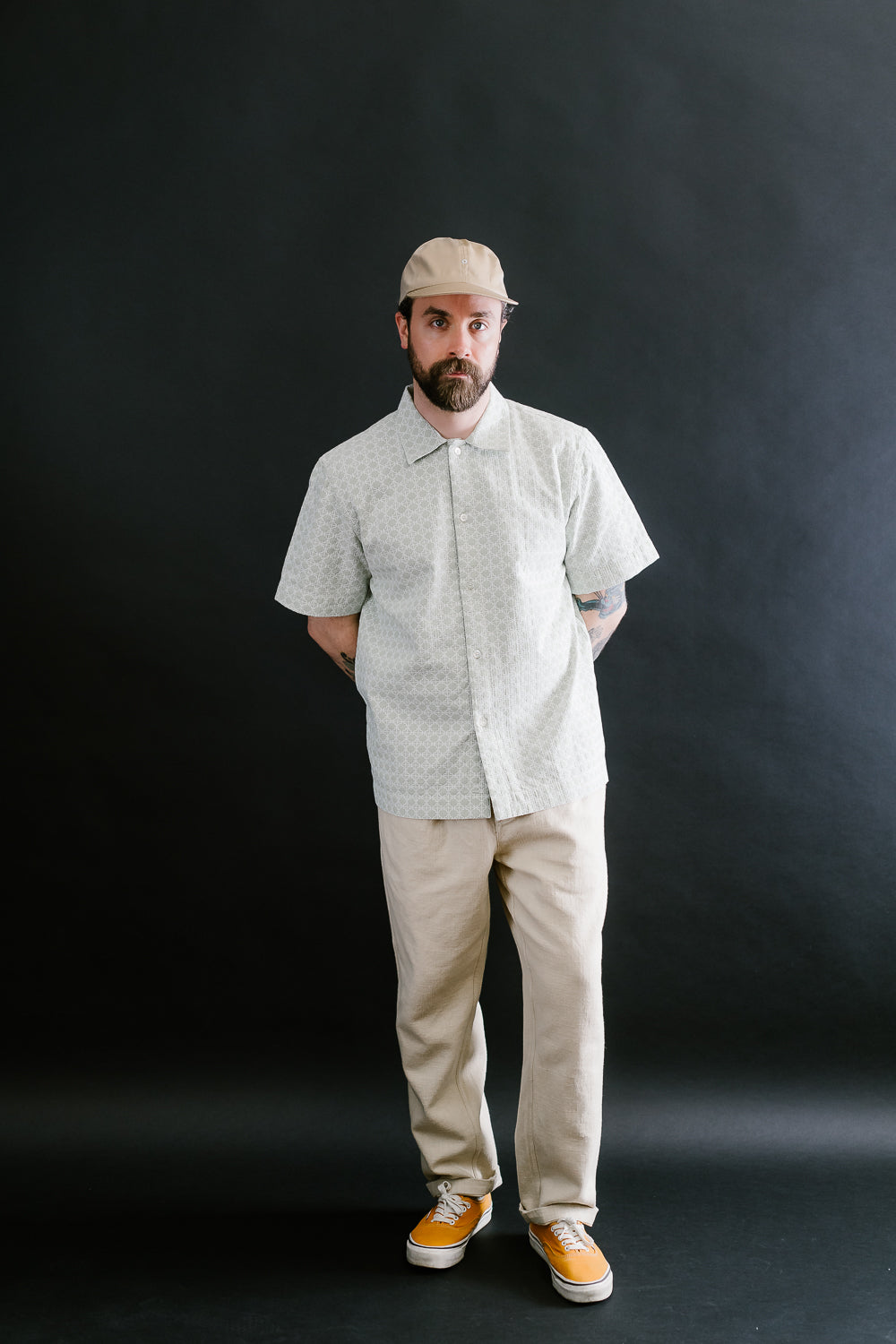 Resort Shirt - Seafoam Rattan