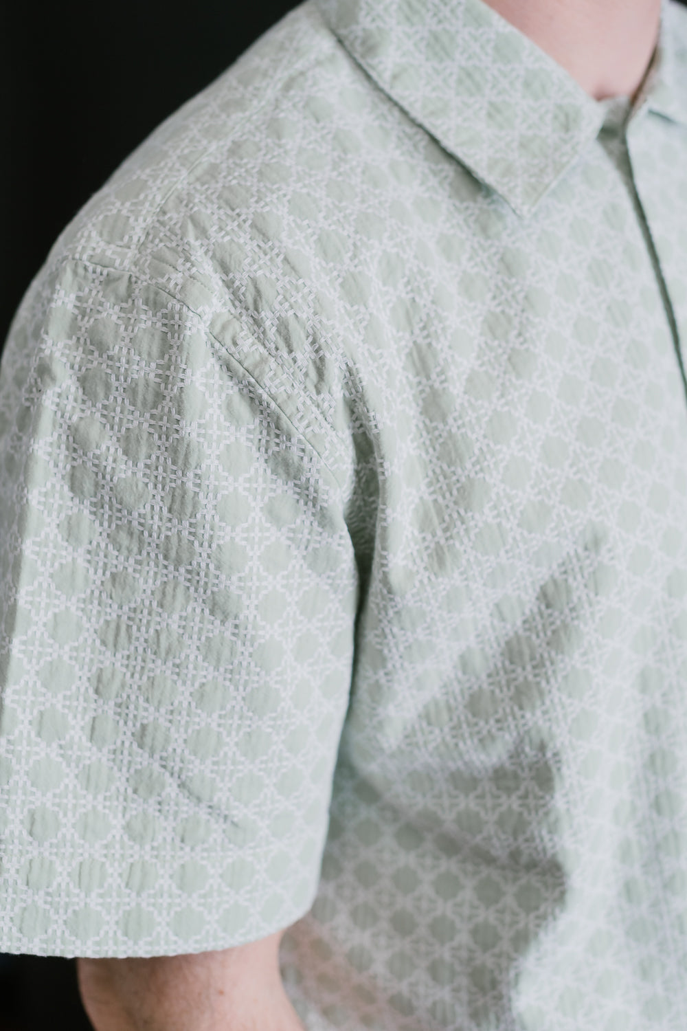 Resort Shirt - Seafoam Rattan