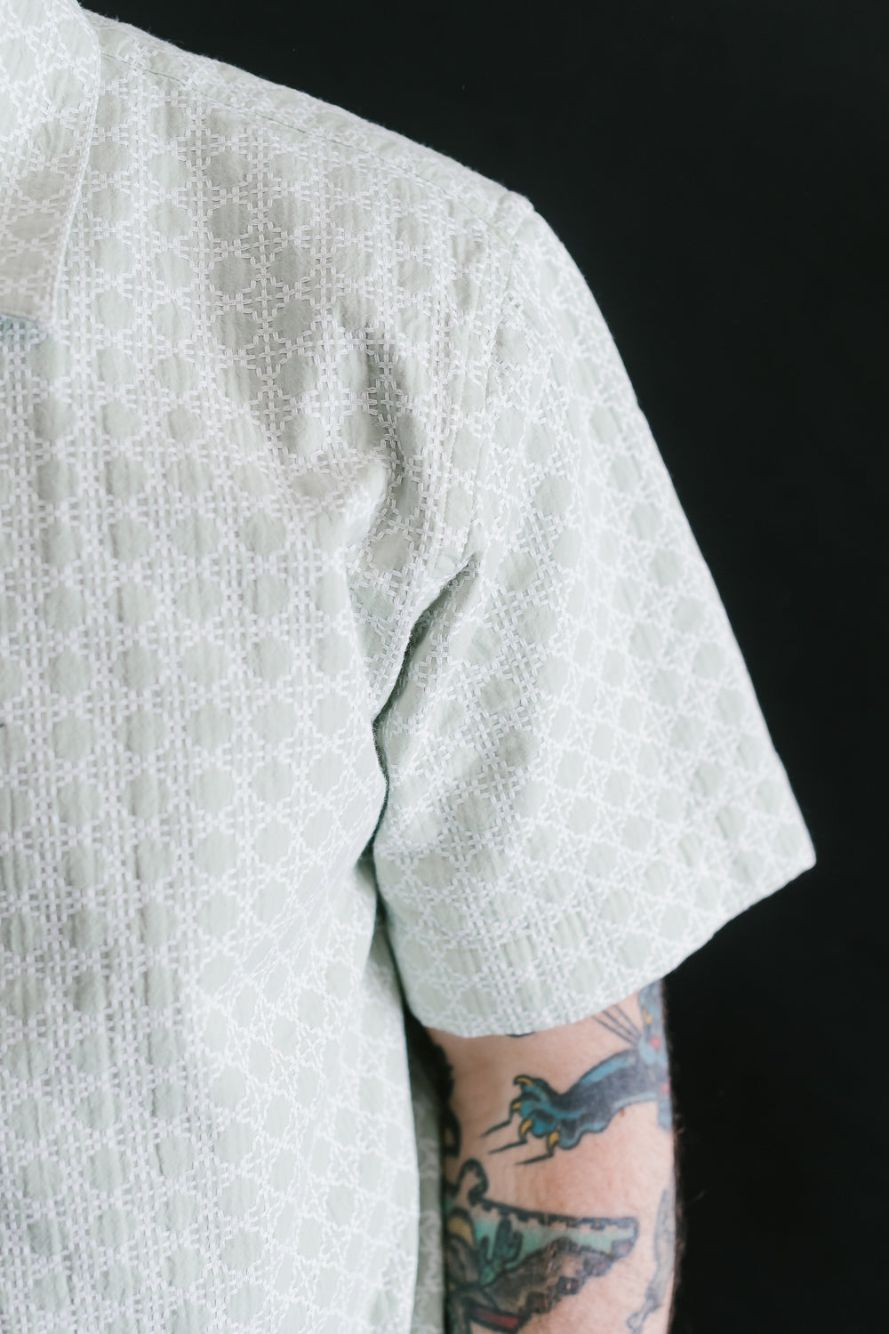 Resort Shirt - Seafoam Rattan