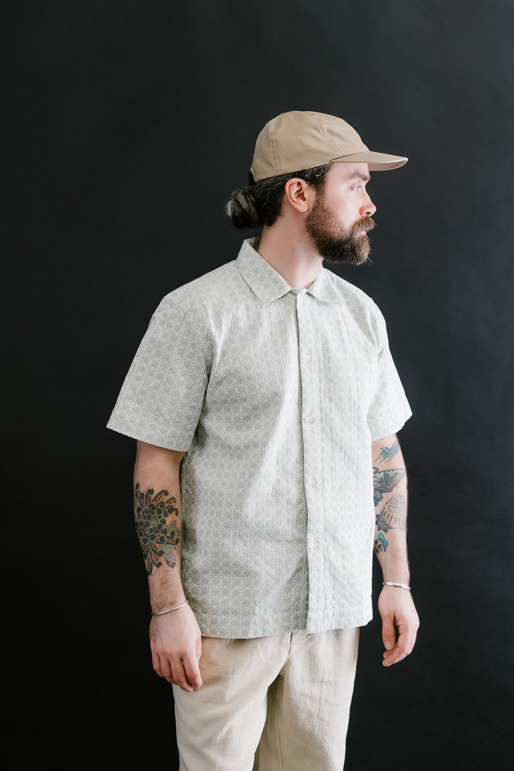 Resort Shirt - Seafoam Rattan