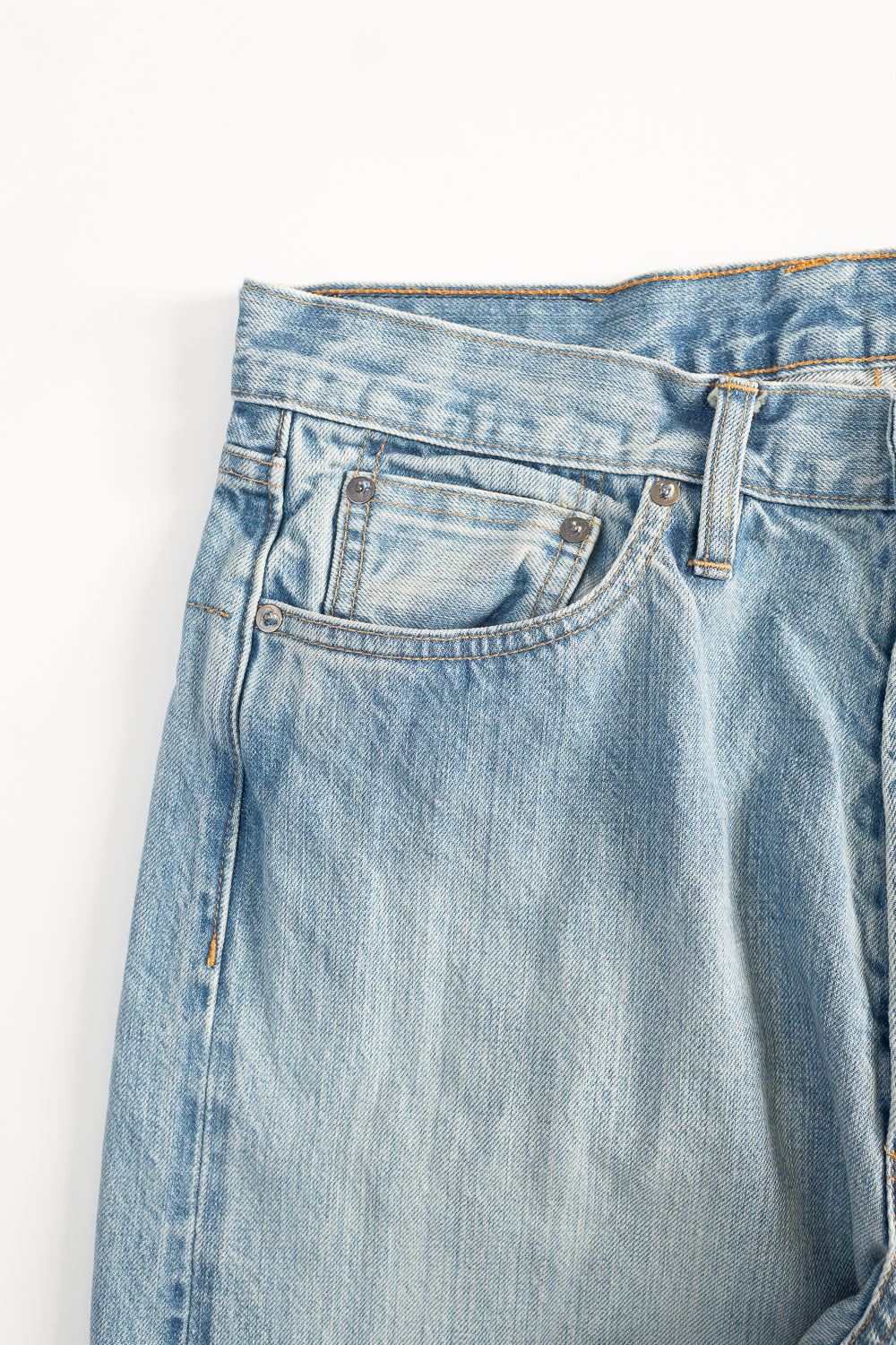 RS-100xv - Indigo Selvedge Vintage Wash - Relaxed Straight