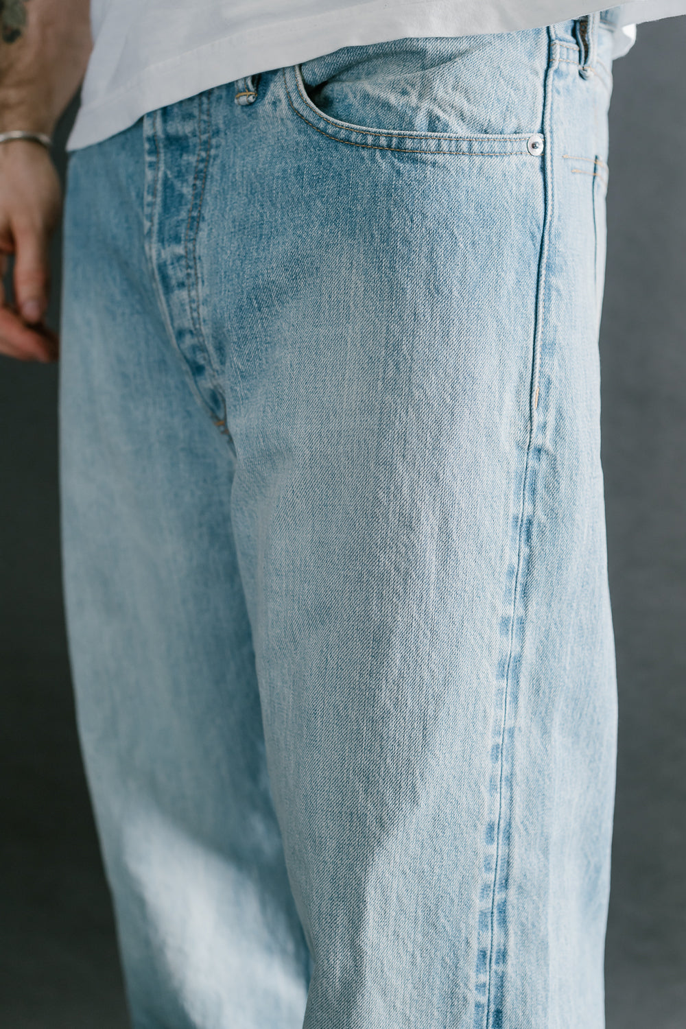 RS-100xv - Indigo Selvedge Vintage Wash - Relaxed Straight