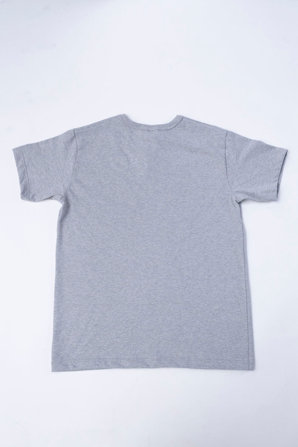 Short Sleeve Henley - Heather Grey