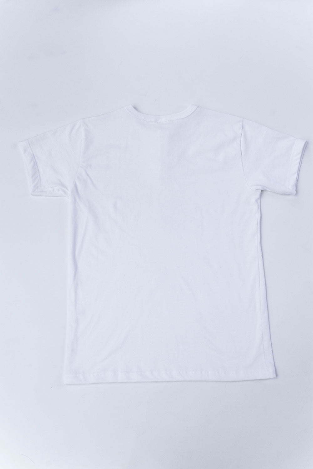 Short Sleeve Henley - White