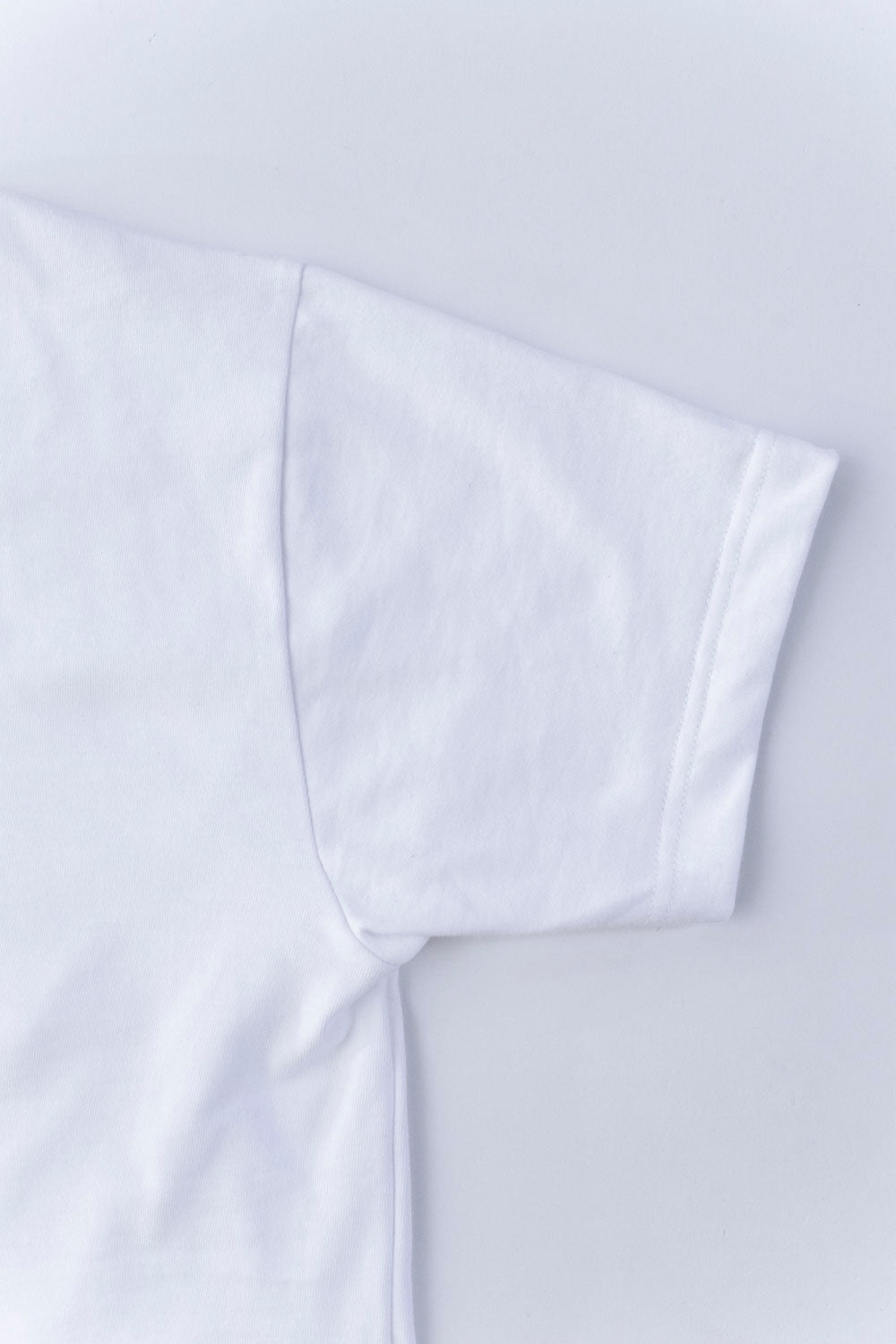 Short Sleeve Henley - White