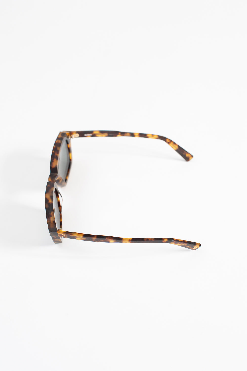 Square - SP-02 Sunglasses - Tortoise, Green