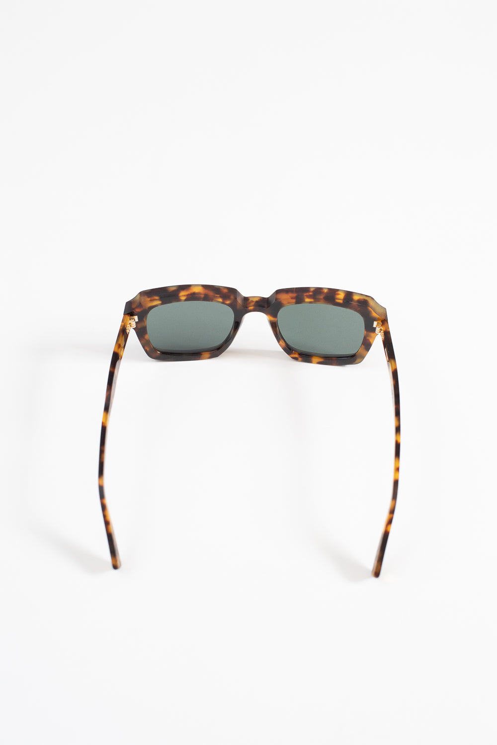 Square - SP-02 Sunglasses - Tortoise, Green