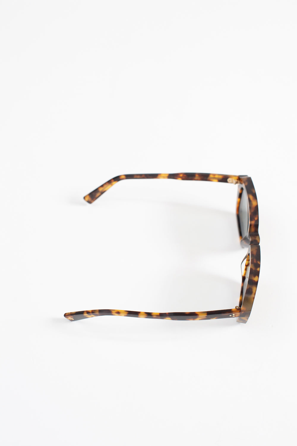 Square - SP-02 Sunglasses - Tortoise, Green