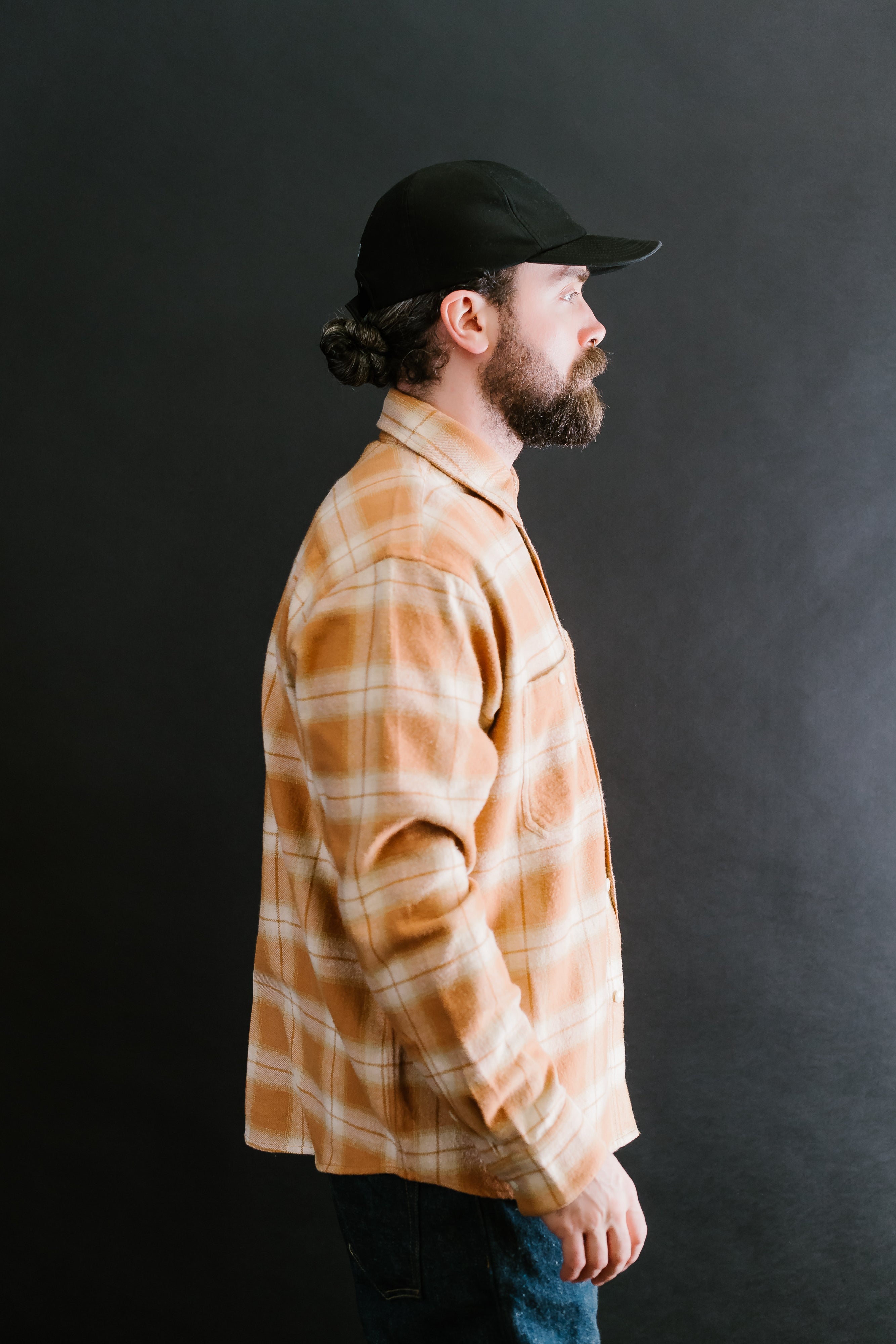 Utility Flannel  - Amber Plaid