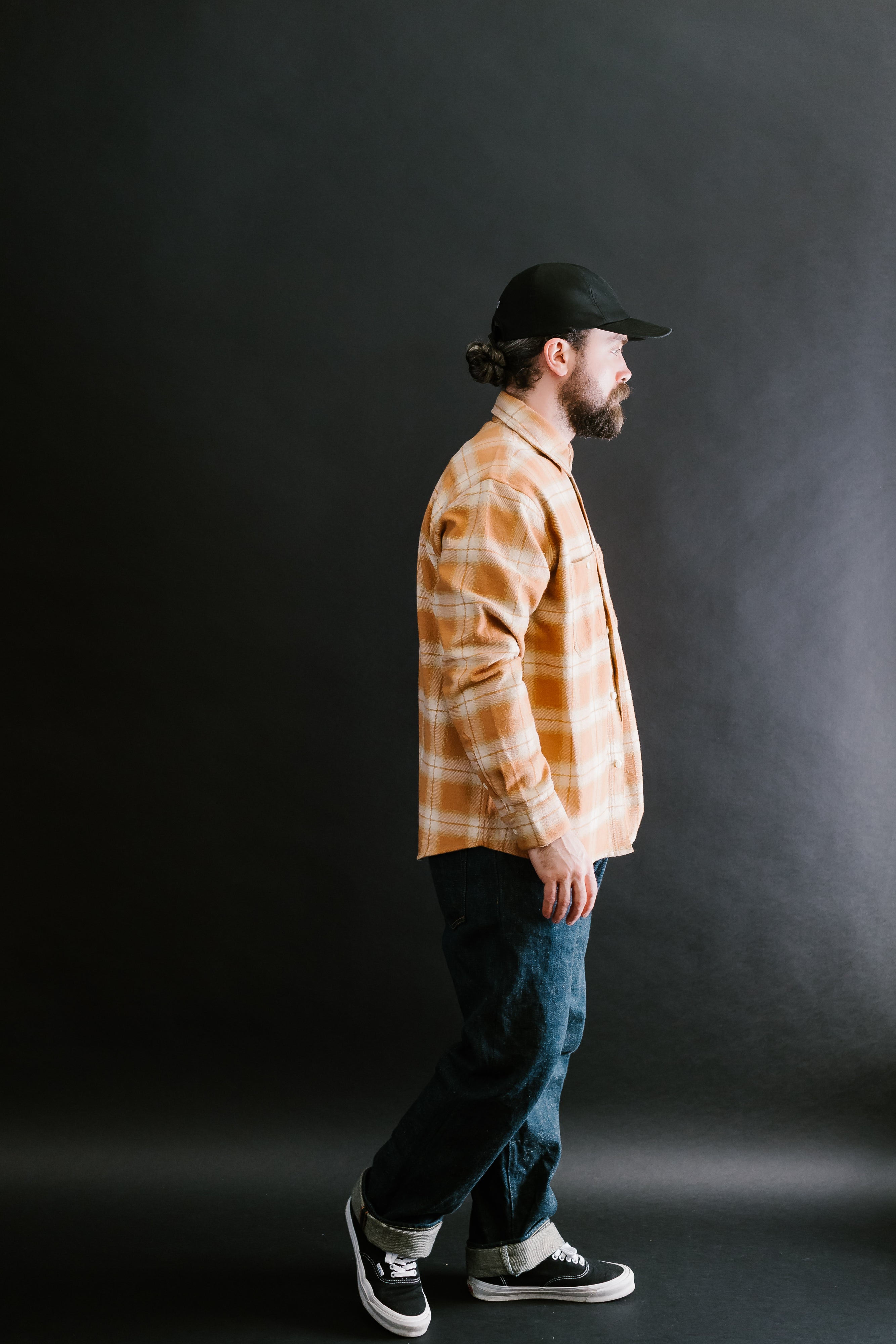 Utility Flannel  - Amber Plaid