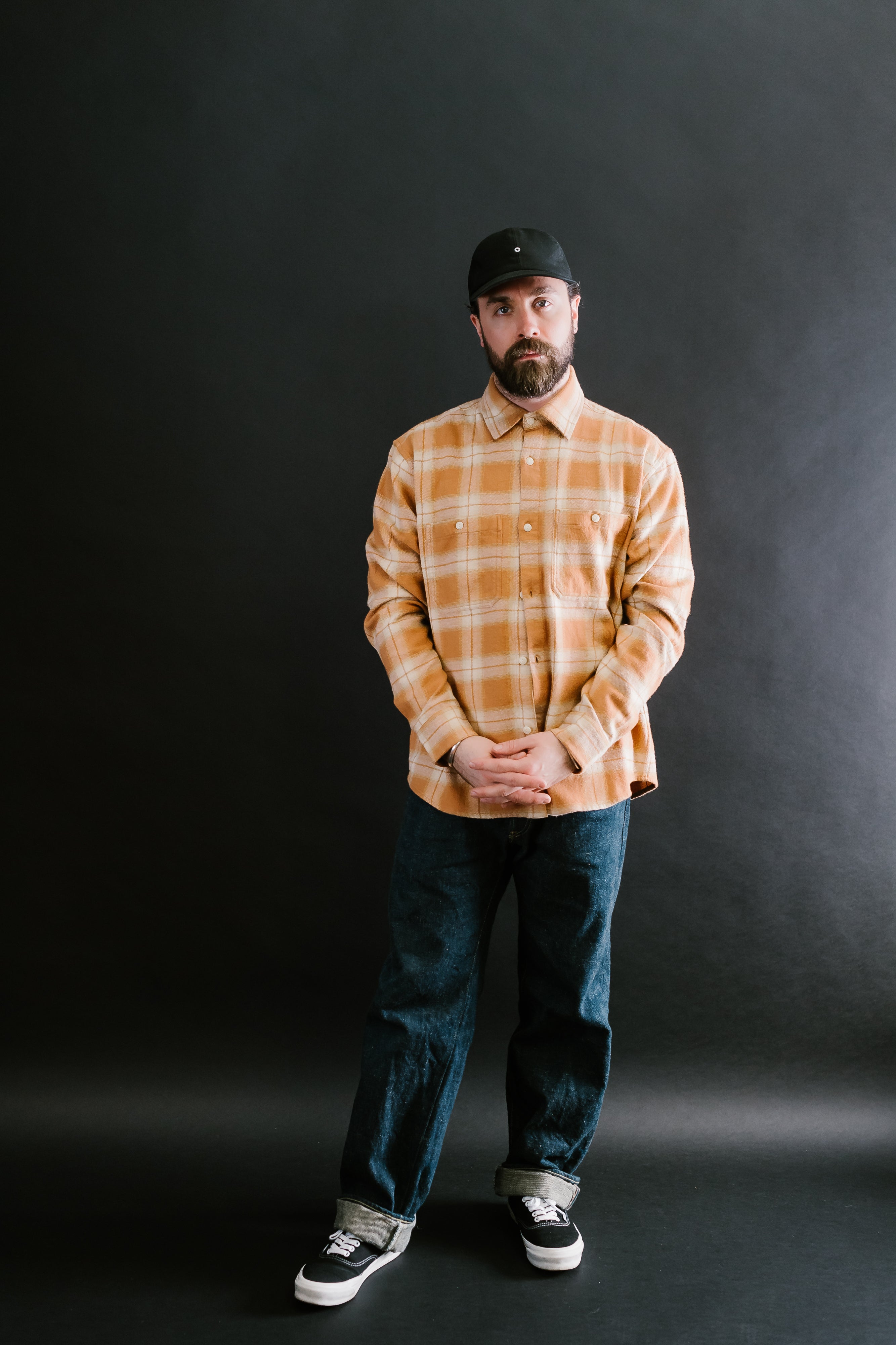 Utility Flannel  - Amber Plaid