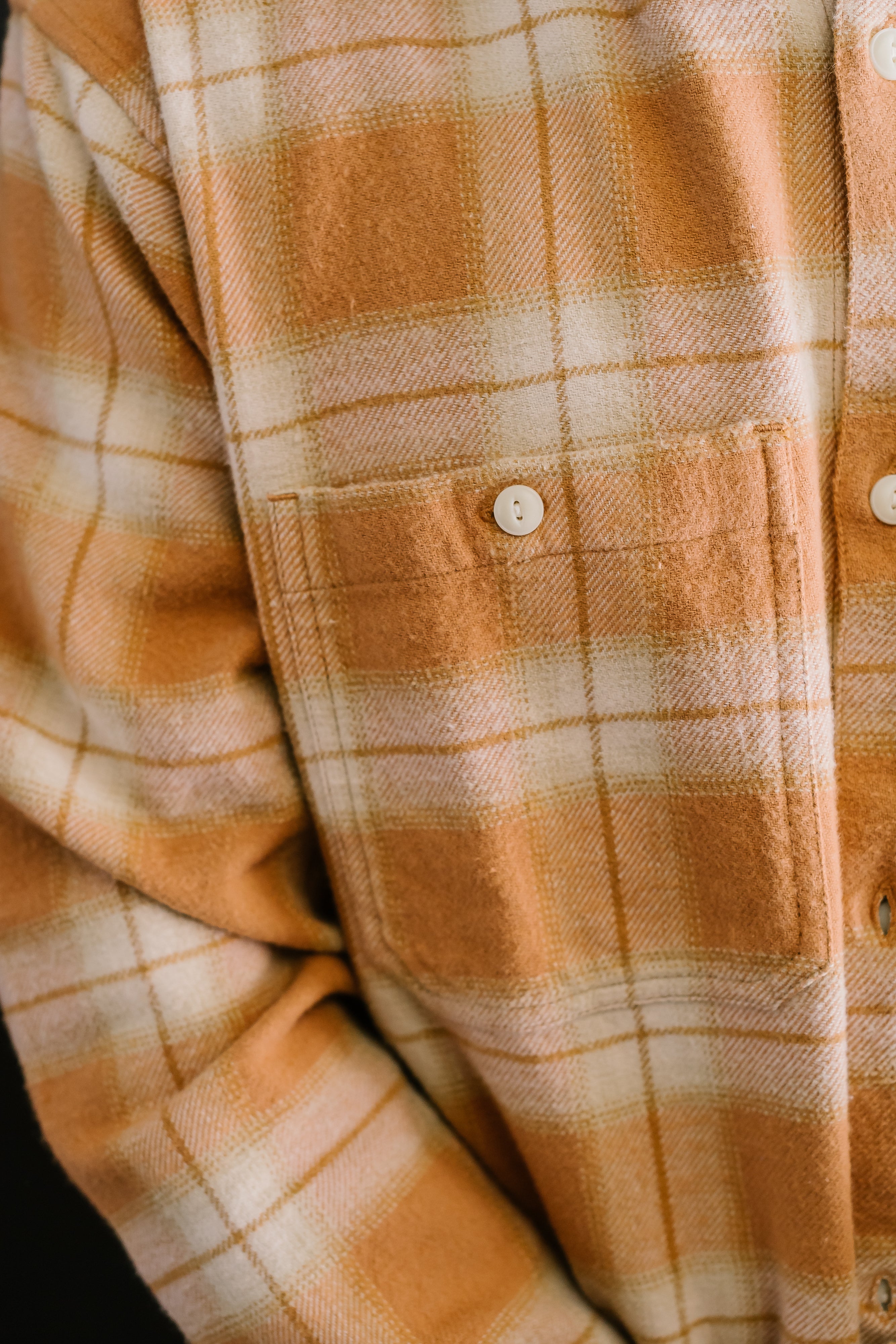 Utility Flannel  - Amber Plaid