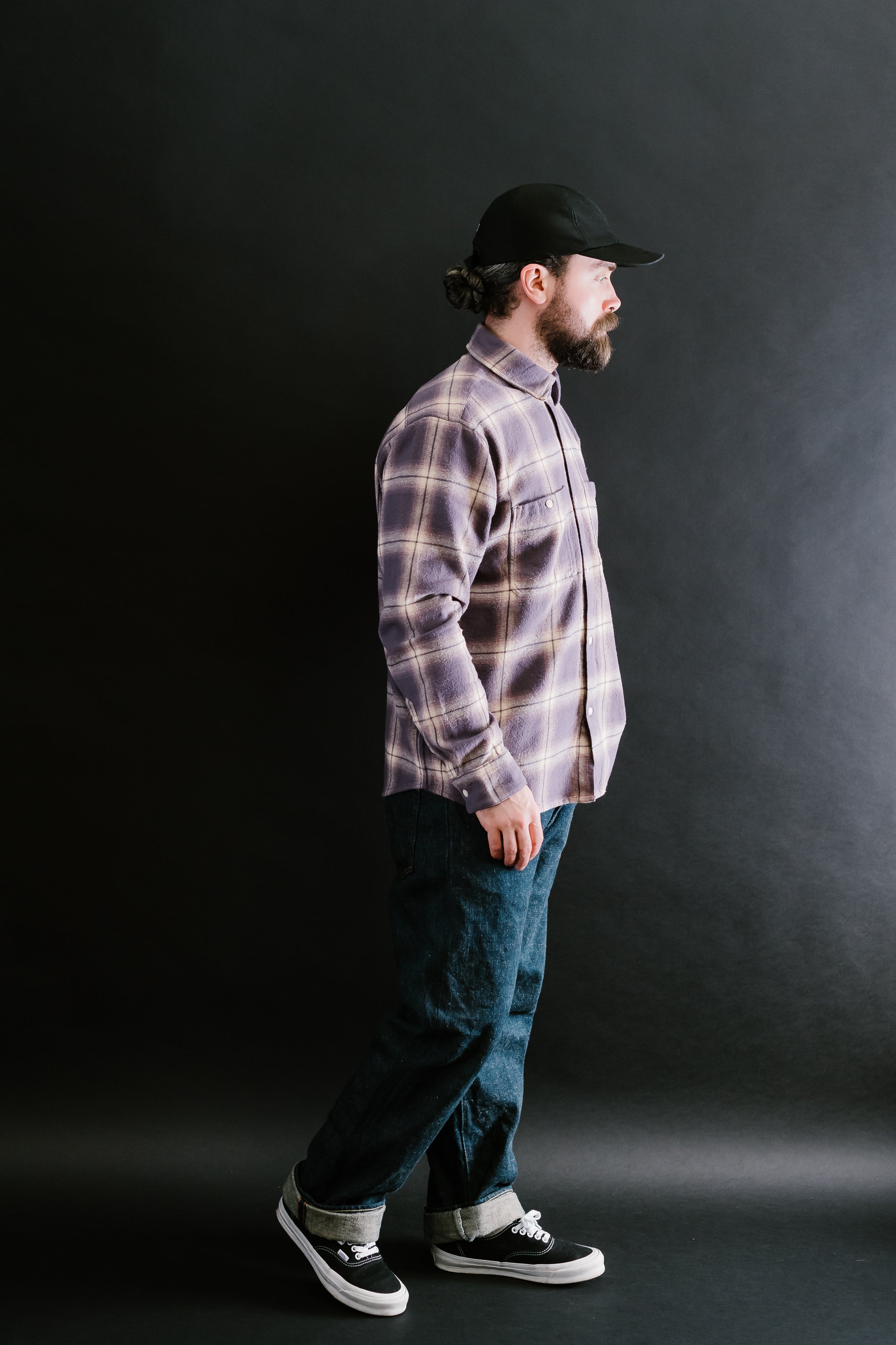 Utility Flannel  - Faded Lilac