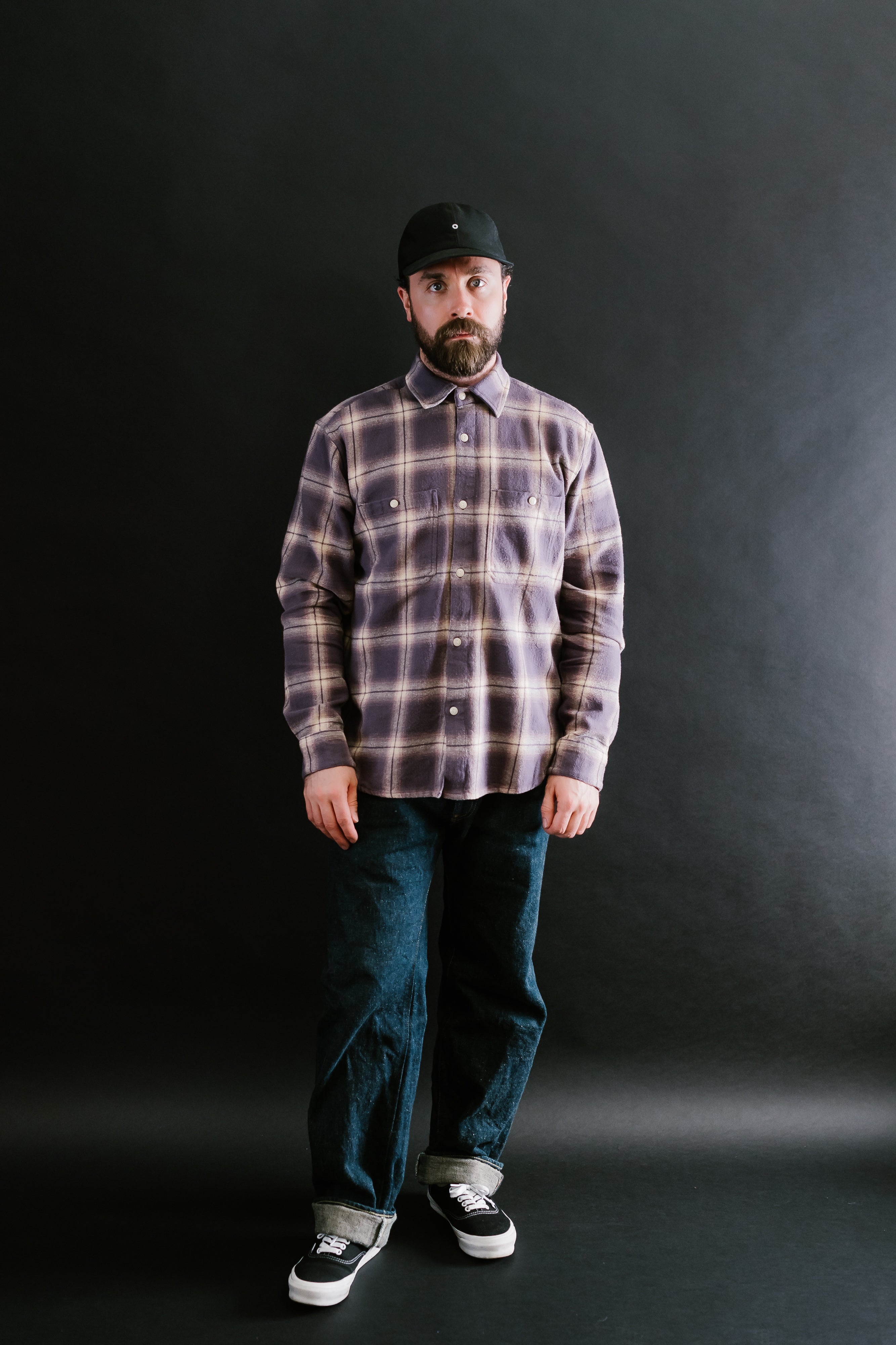 Utility Flannel  - Faded Lilac