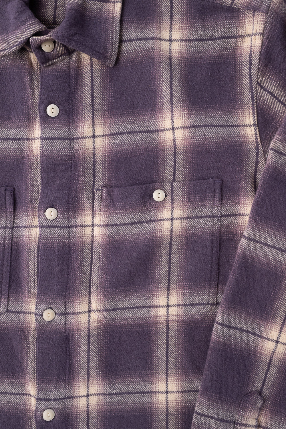 Utility Flannel  - Faded Lilac