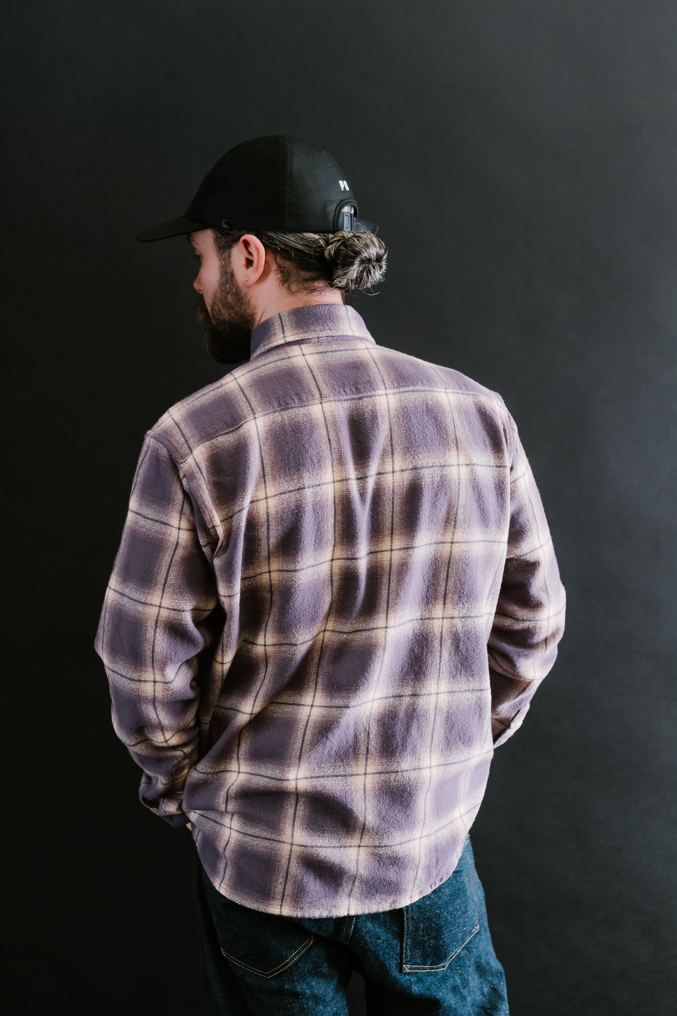 Utility Flannel  - Faded Lilac