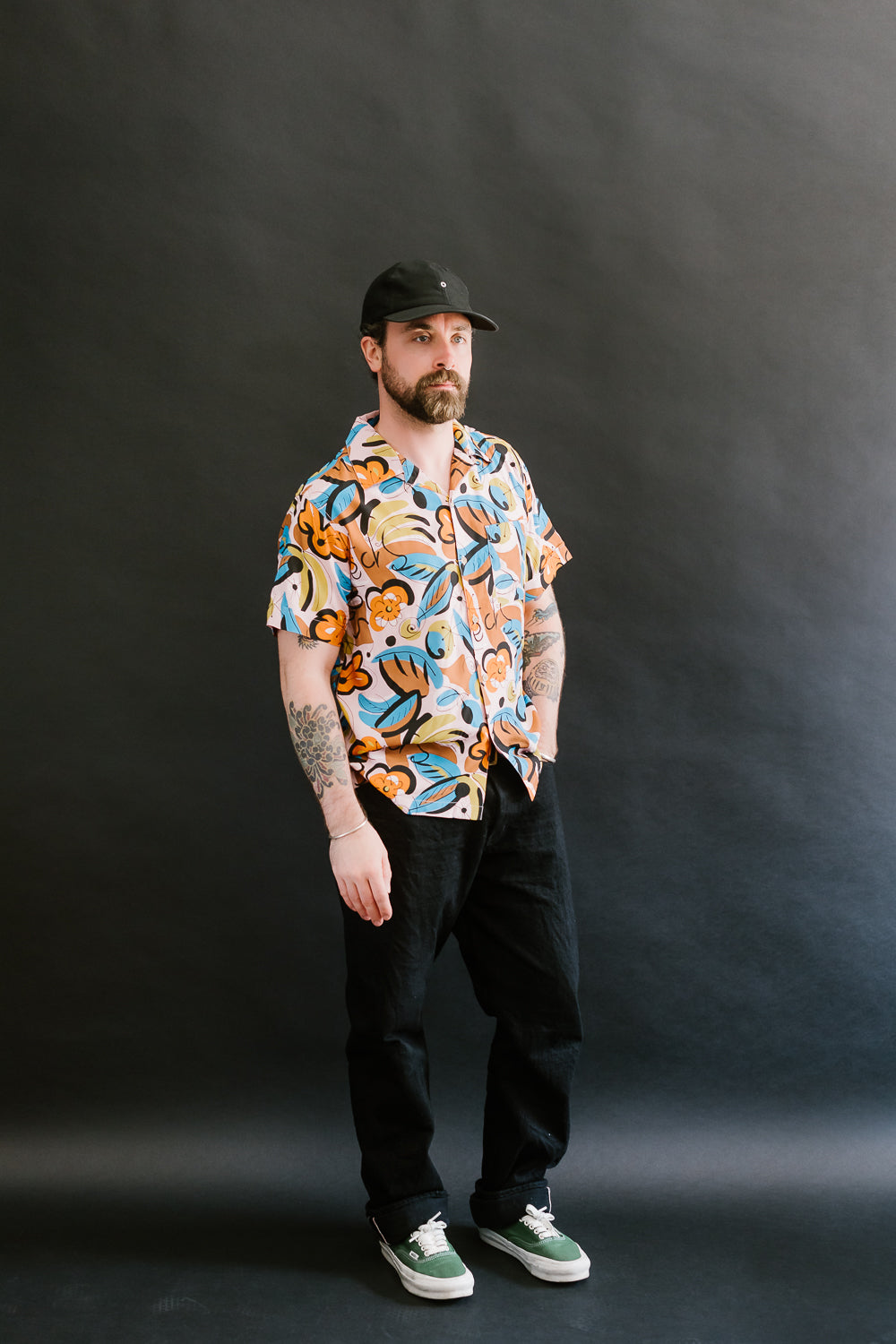 Vacation Shirt - Tropical Print