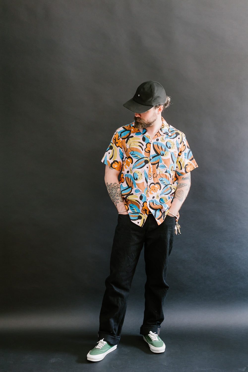 Vacation Shirt - Tropical Print