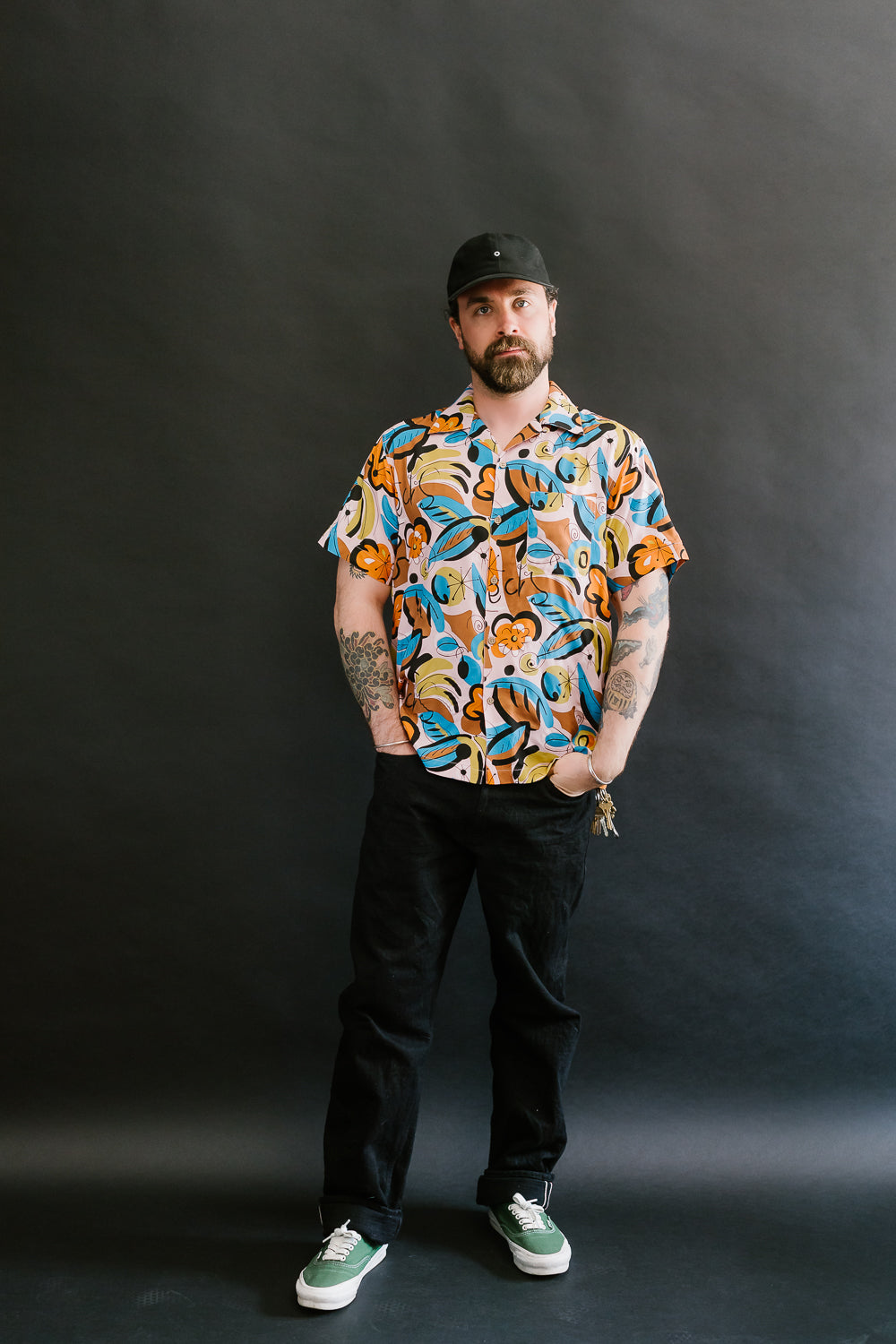 Vacation Shirt - Tropical Print