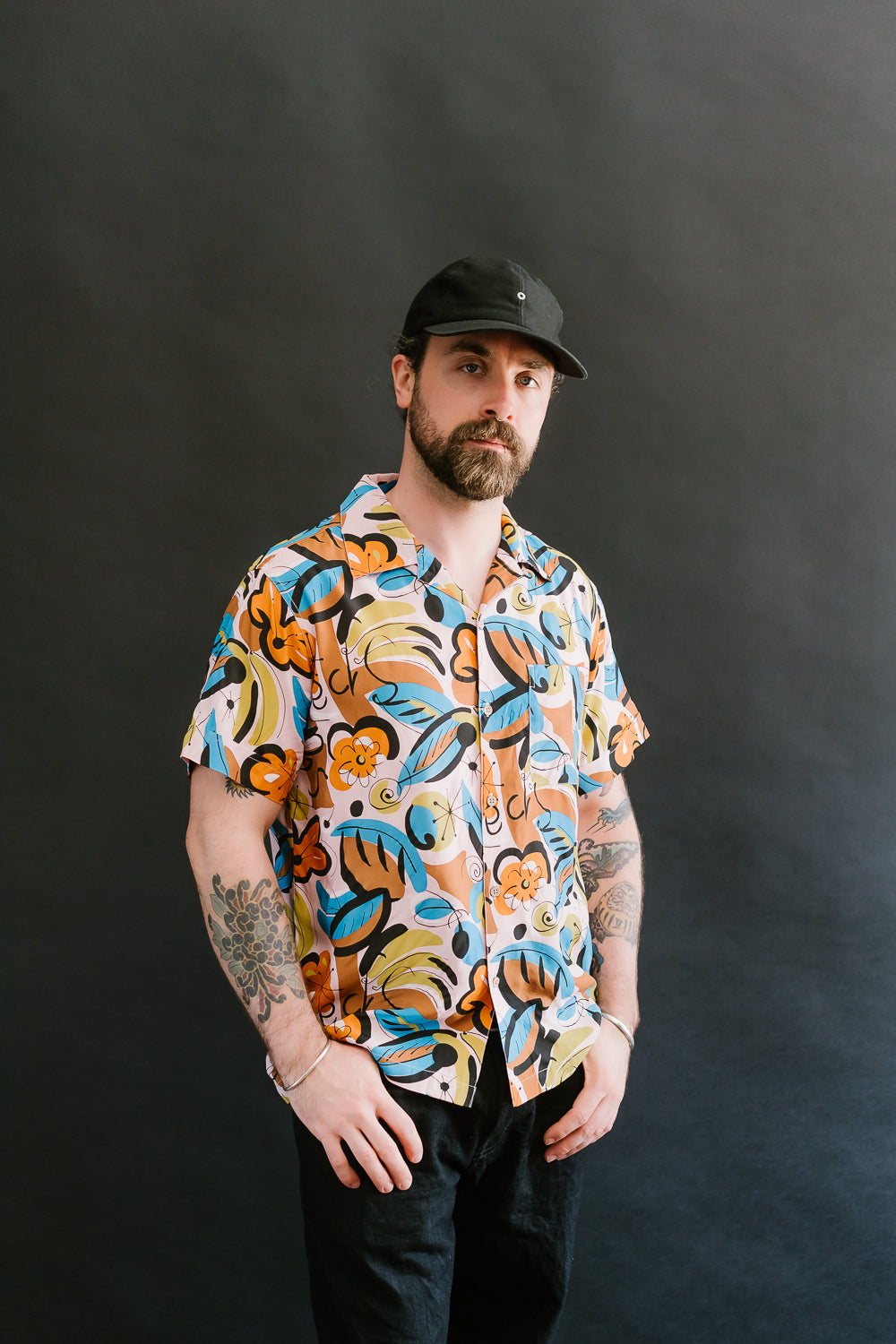 Vacation Shirt - Tropical Print