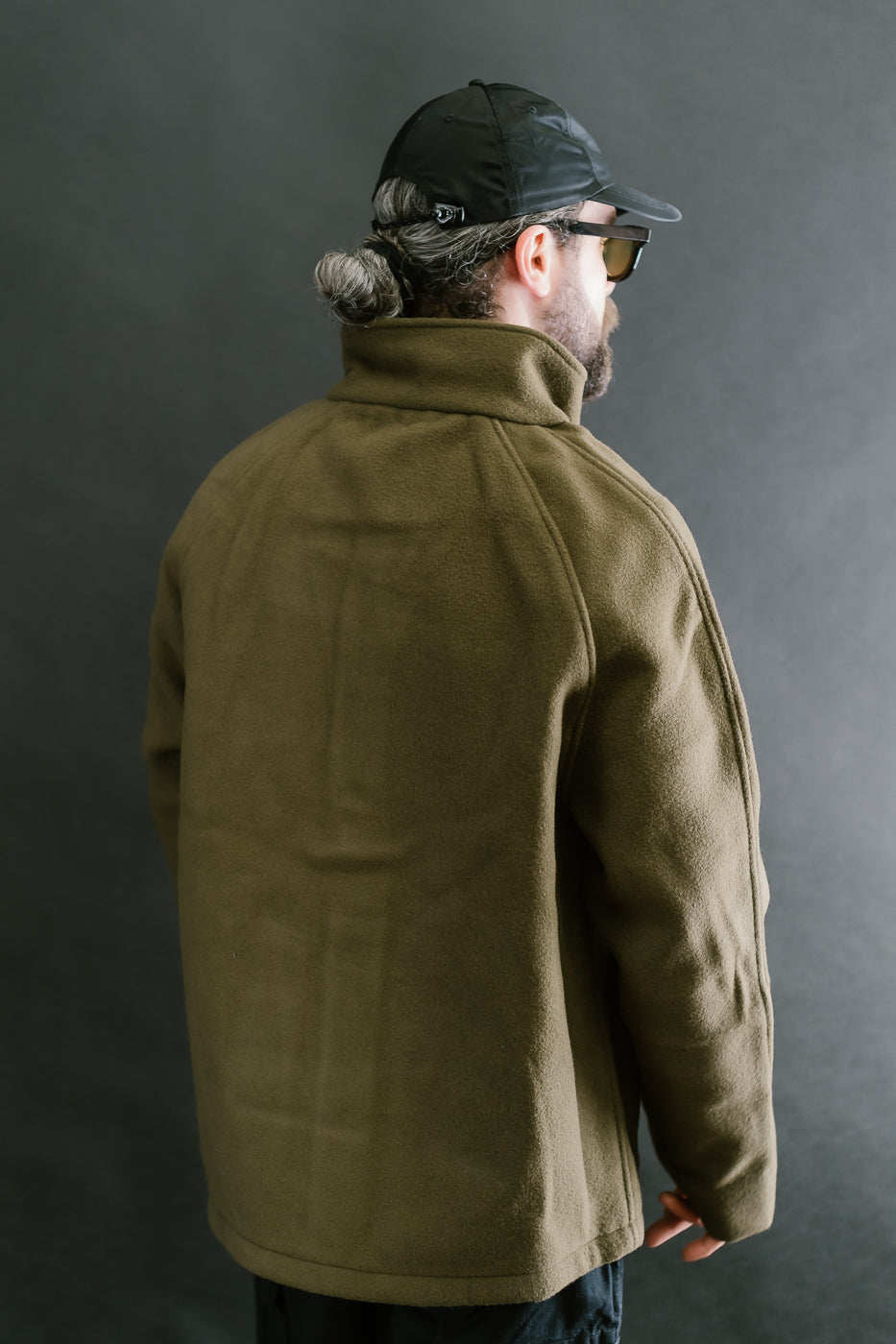 Welding Jacket Melton Wool - Tobacco