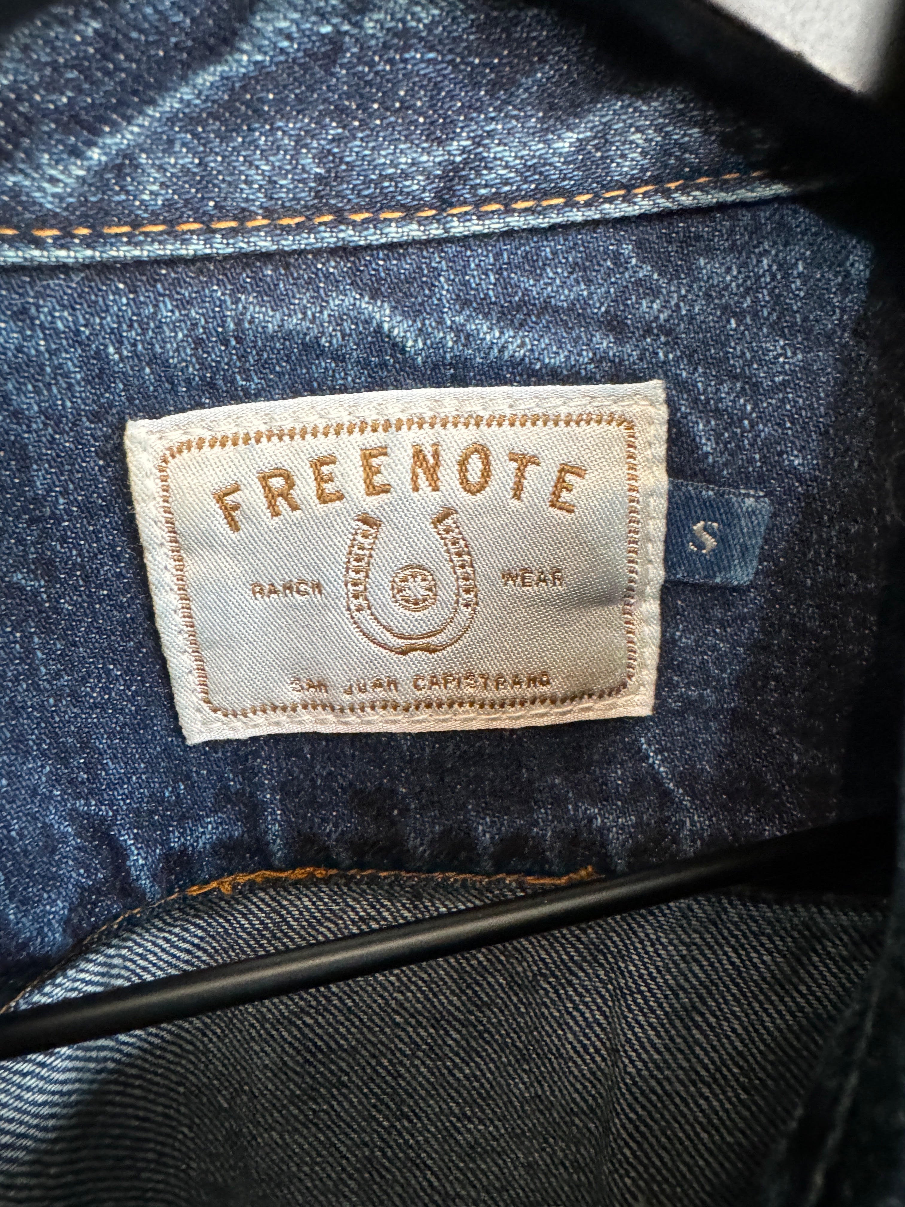 Gently Used -  11oz Modern Western Stone Washed Denim - Size Small