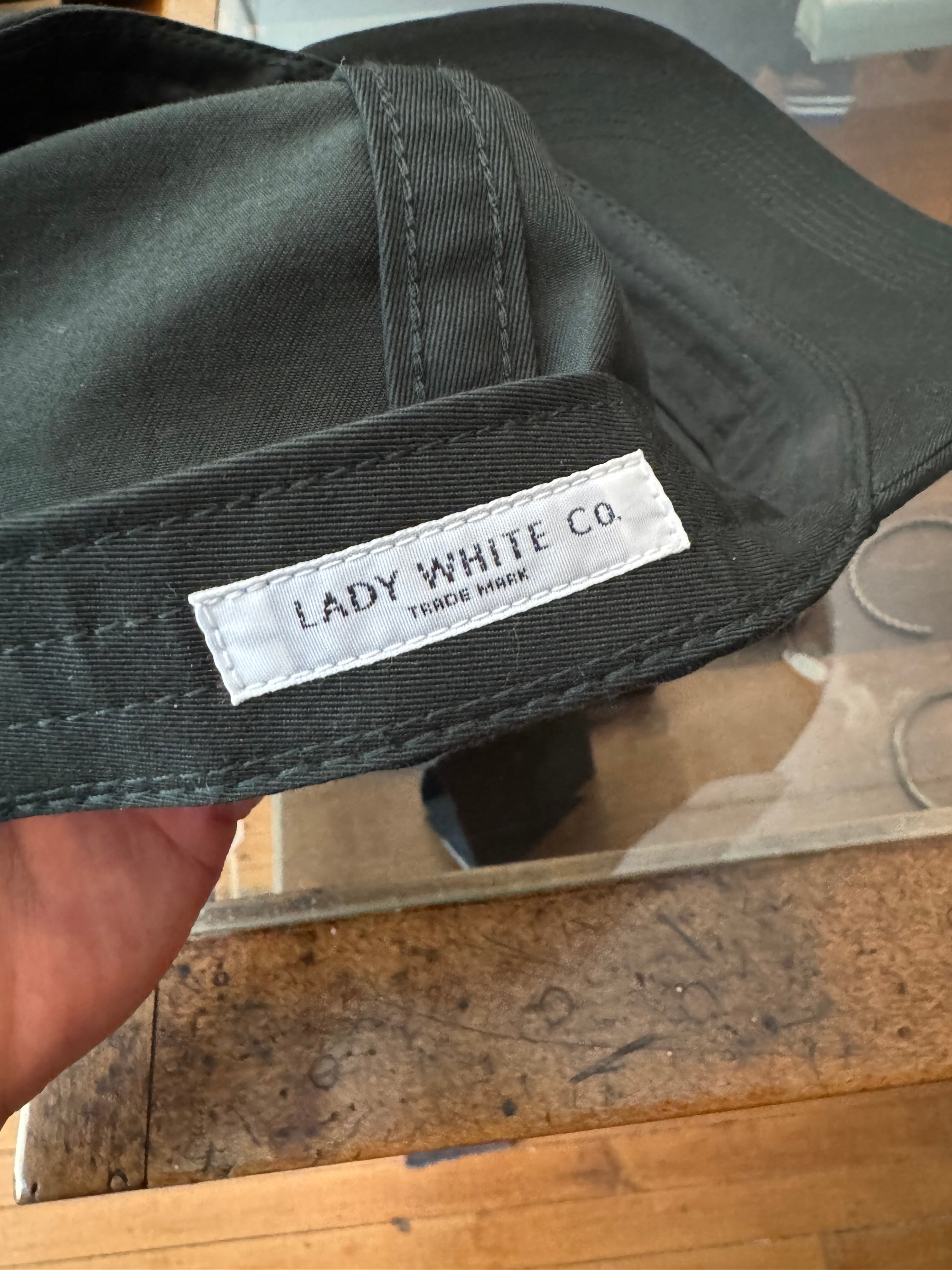 Gently Used Lady White Co Cotton Twill Cap - Dark Green - O/S