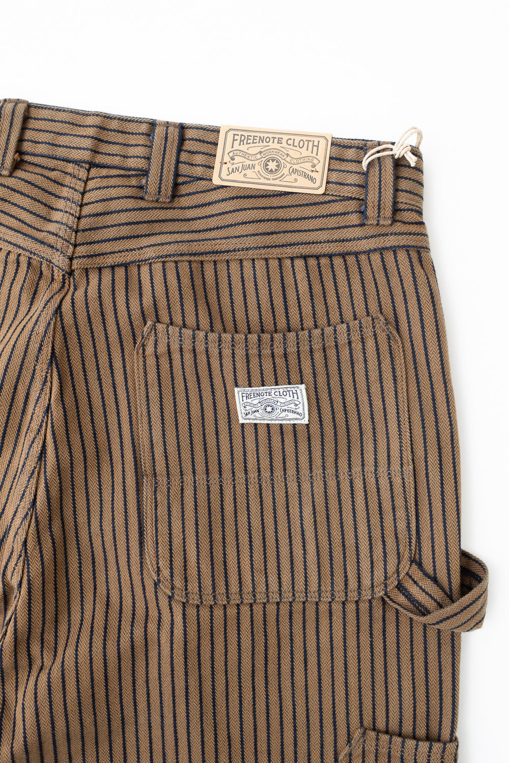 Ortega Pant Herringbone Dobby - Brown