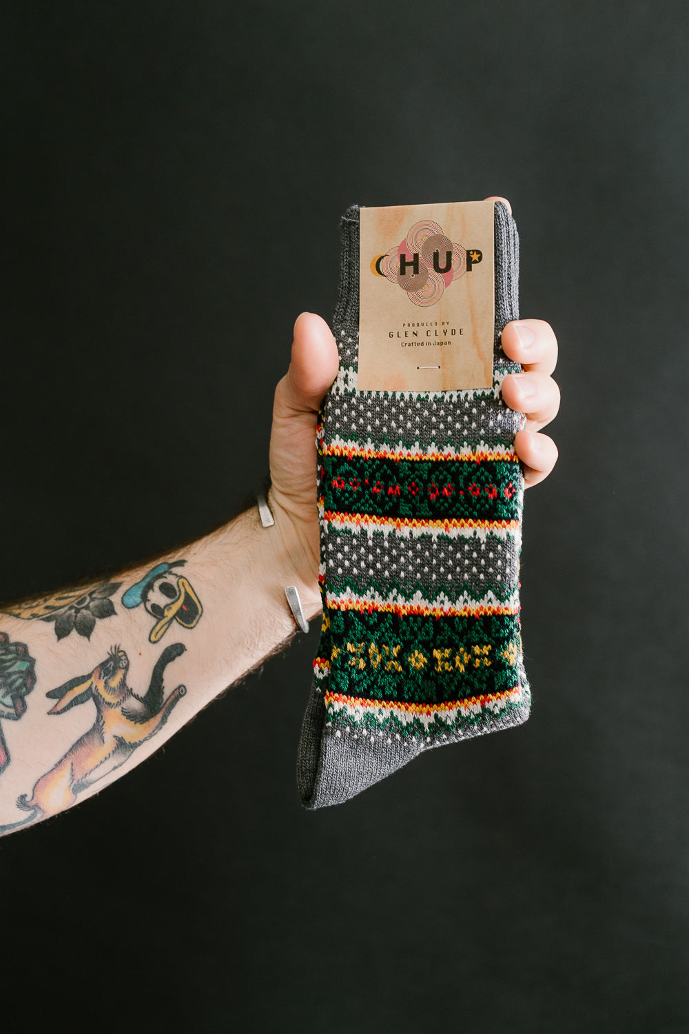 My Favorite Village Crew Sock - Fossil