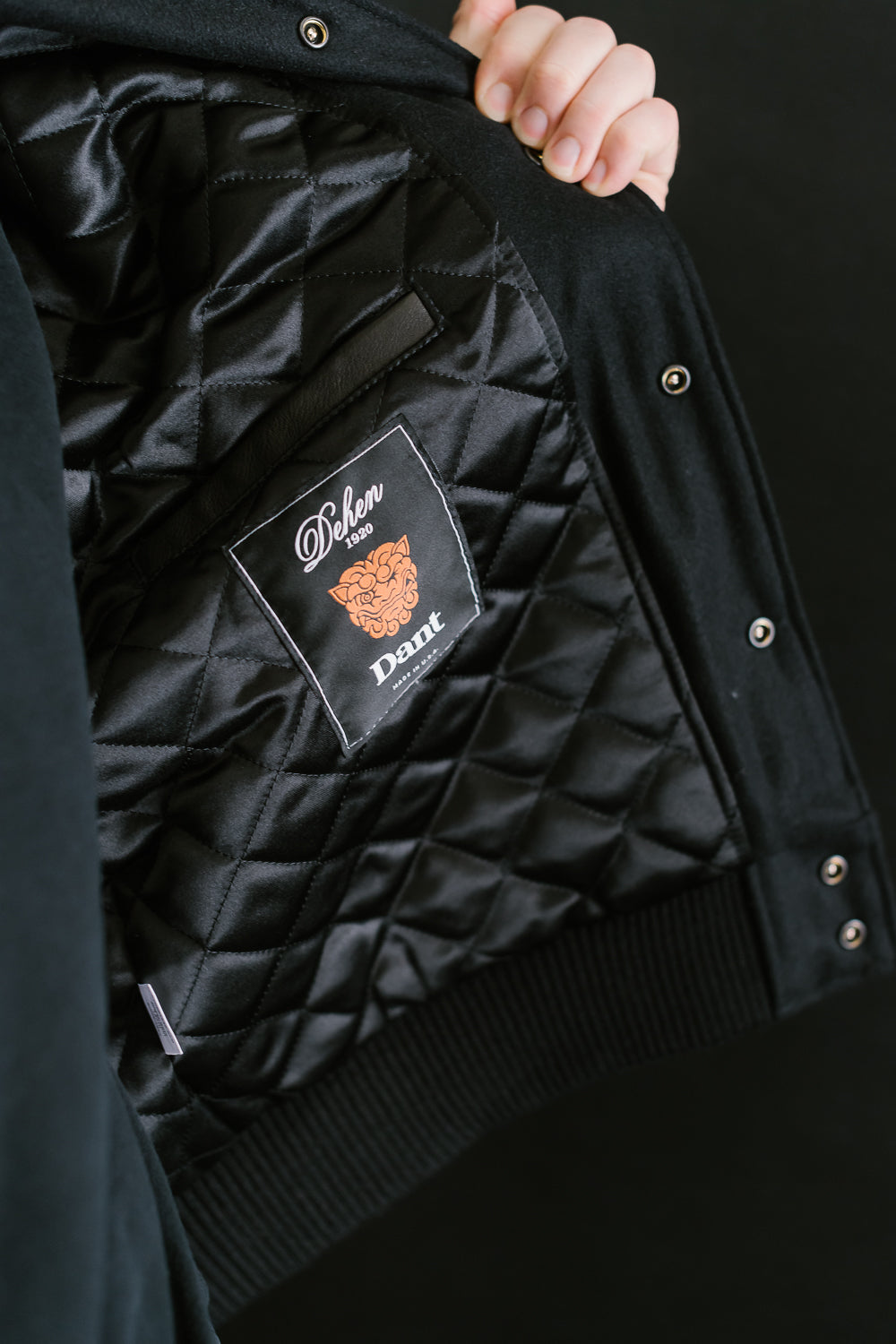 Dant x Dehen - Club Jacket - All Black