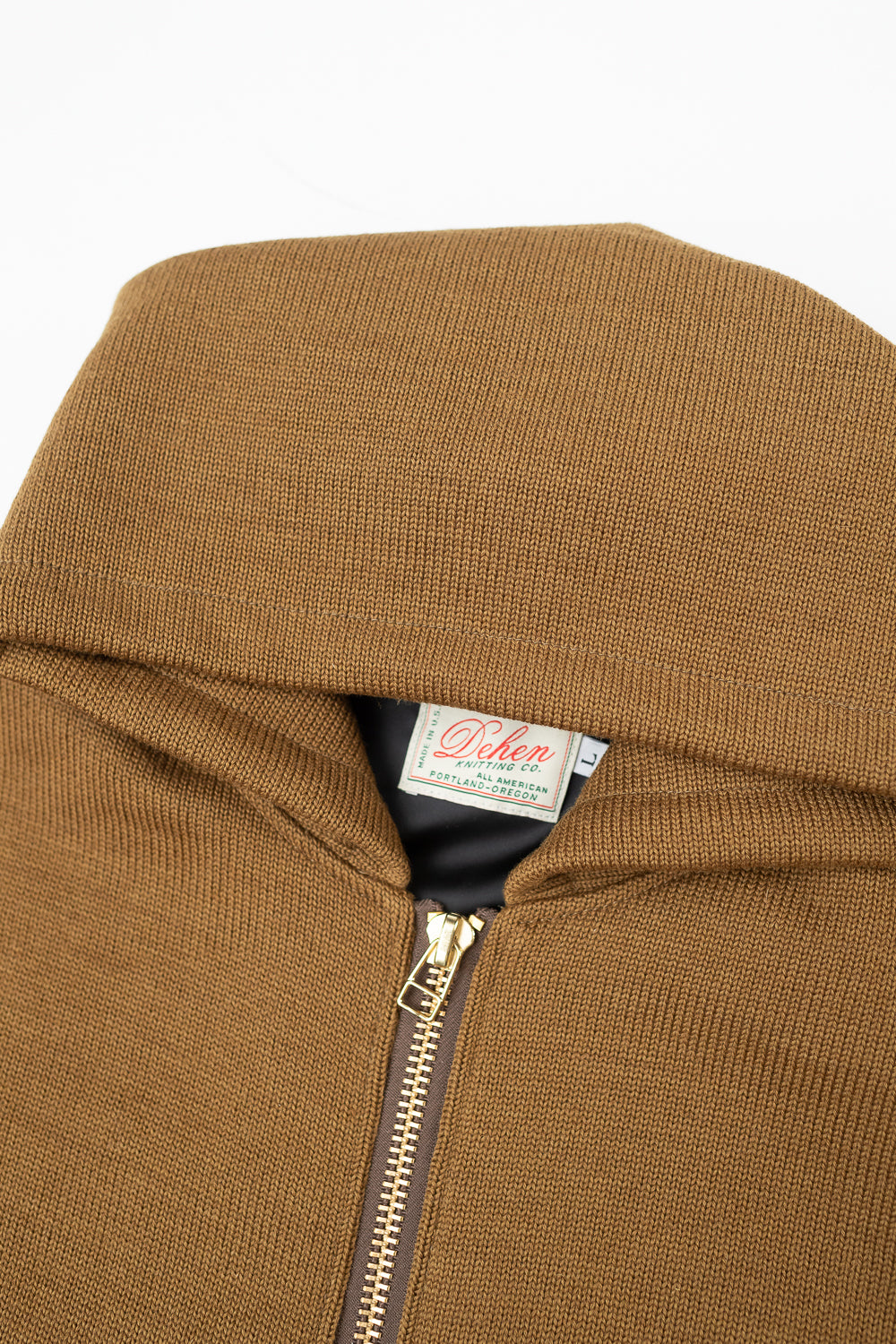 Dant x Dehen - Full Zip Moto Hoodie - Goldmine