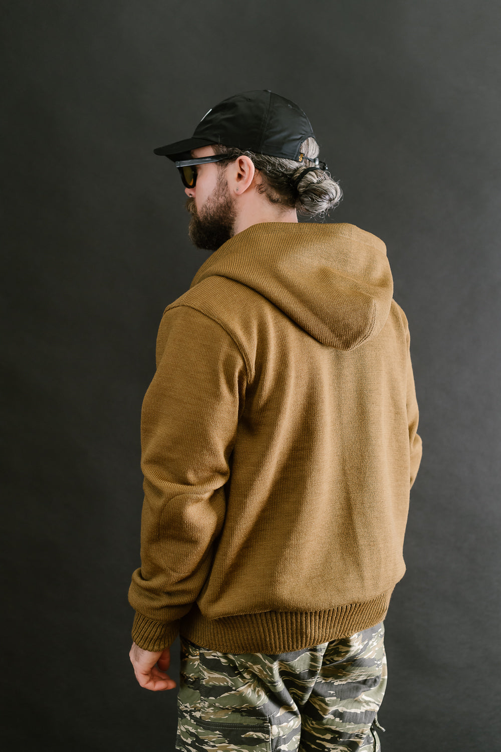 Dant x Dehen - Full Zip Moto Hoodie - Goldmine