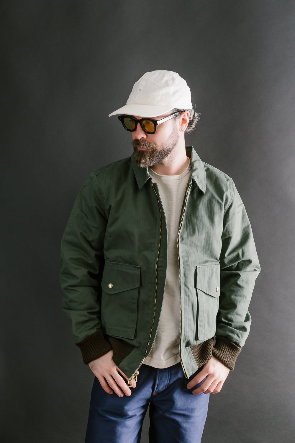 Cargo Carrier Jacket - Spruce Dry Wax