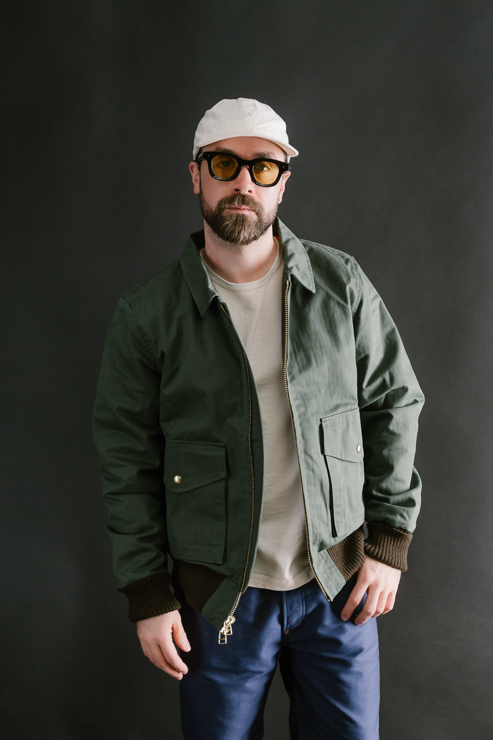 Cargo Carrier Jacket - Spruce Dry Wax