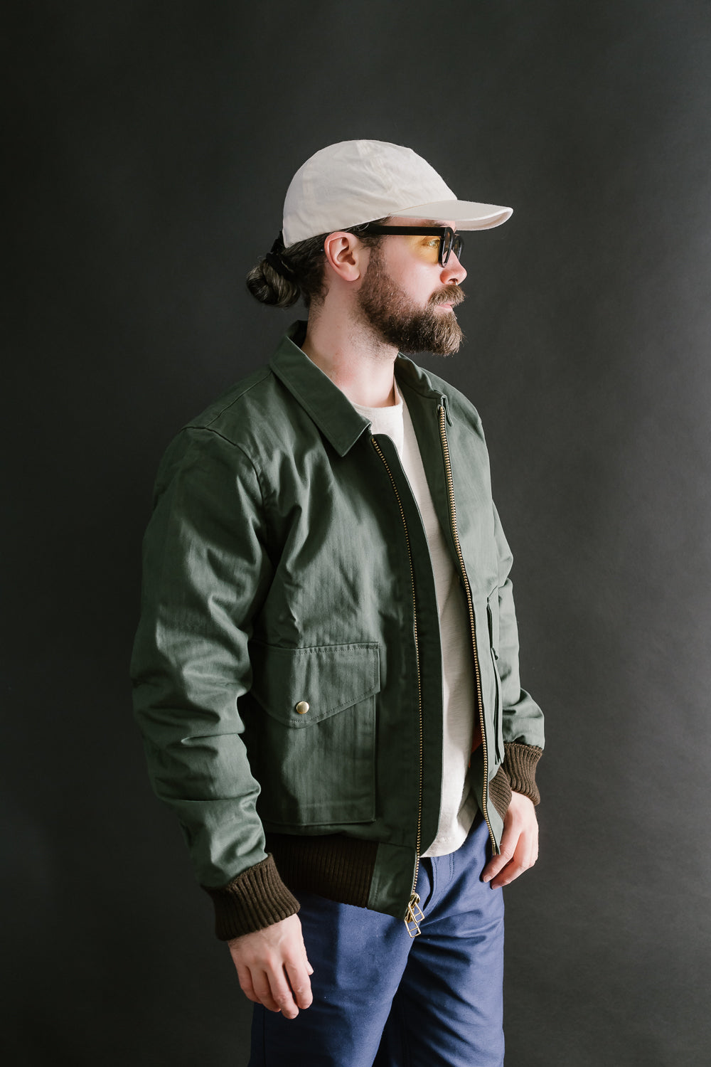 Cargo Carrier Jacket - Spruce Dry Wax