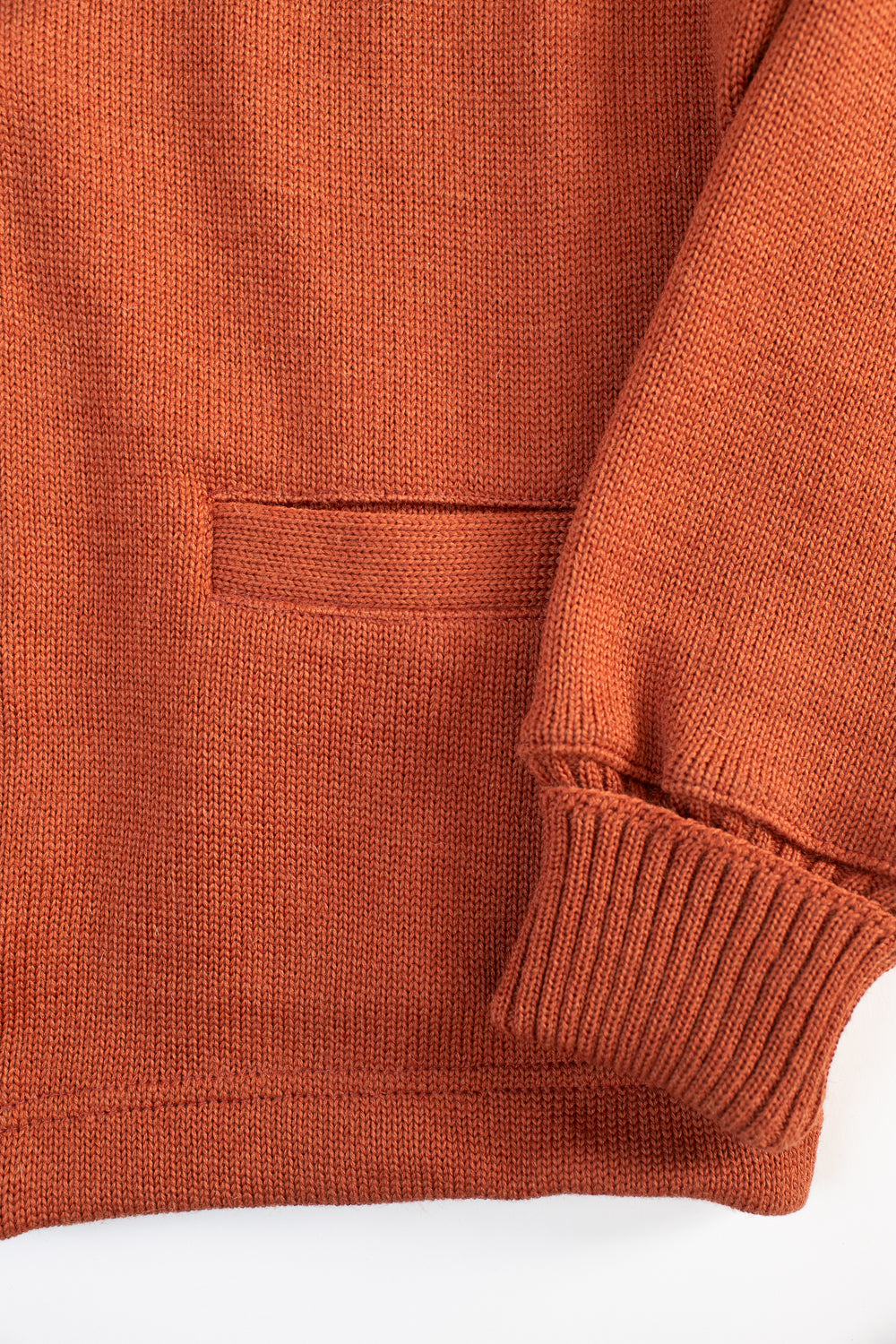 Classic Cardigan - Burnt Orange