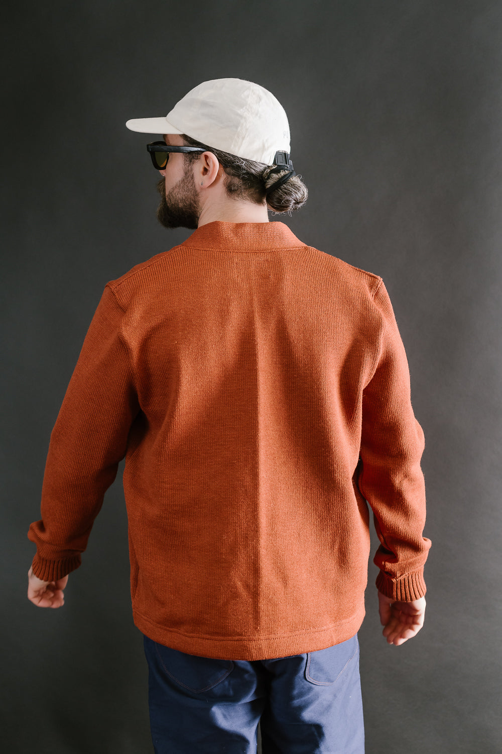 Classic Cardigan - Burnt Orange