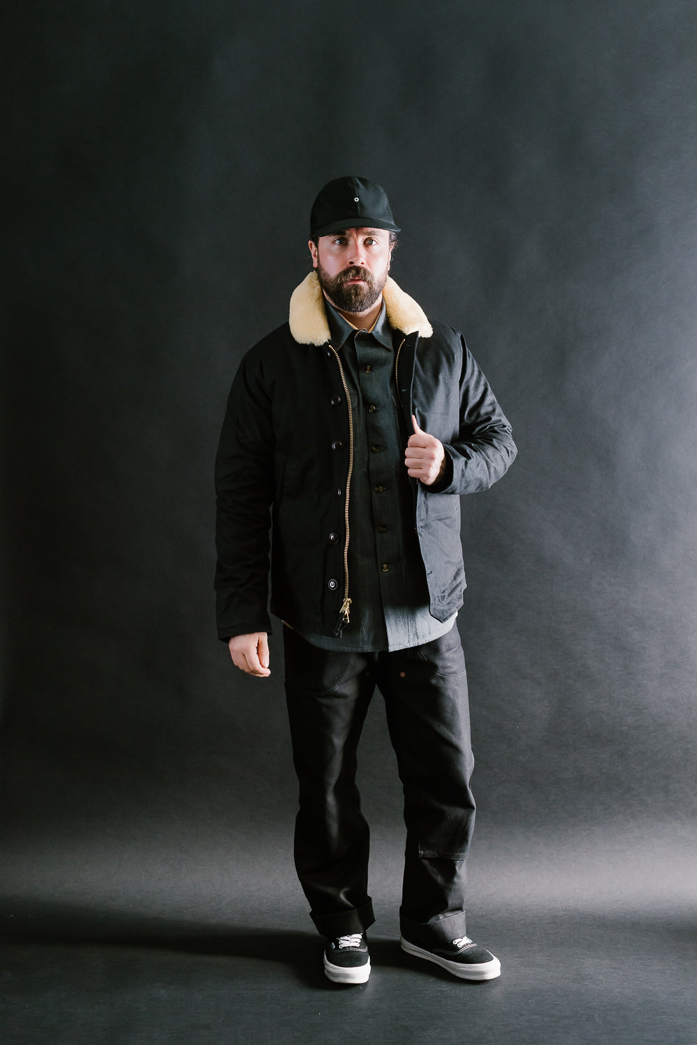 N-1 Deck Jacket - Black, Gold