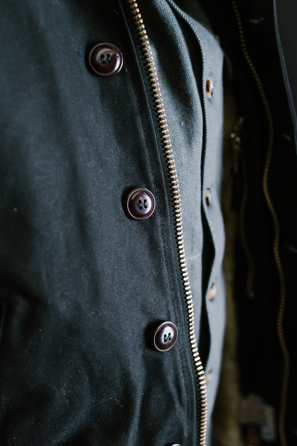 N-1 Deck Jacket - Black, Gold