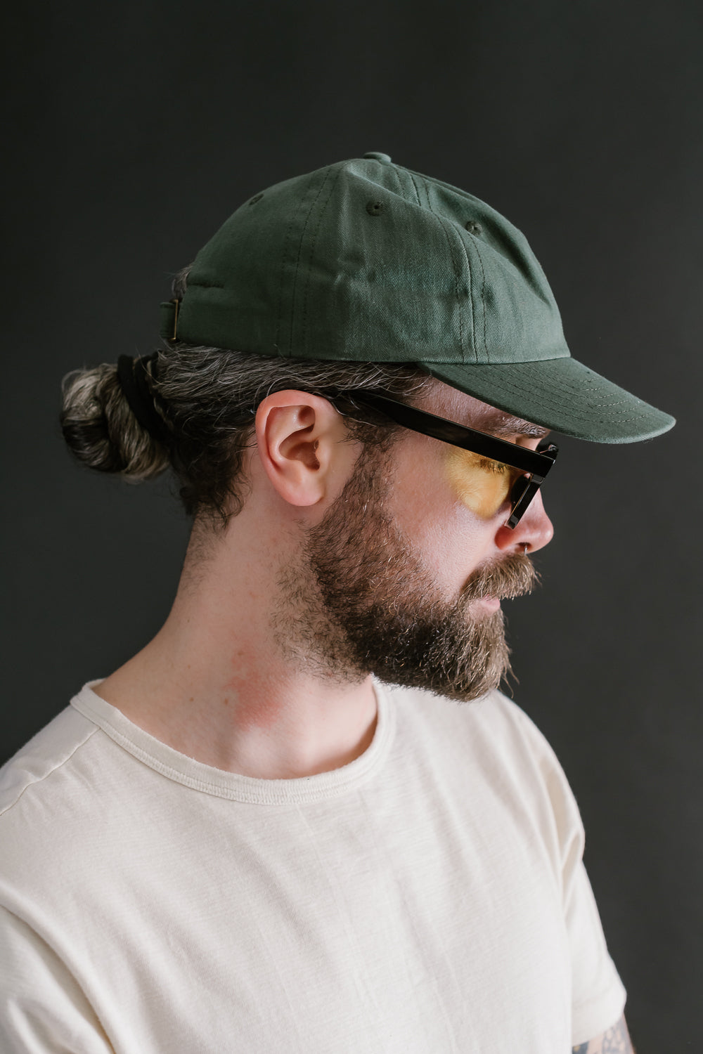 Waxed Canvas Baseball Hat - HB Spruce