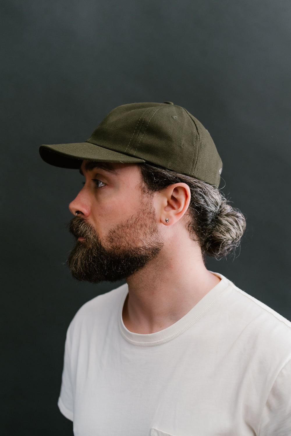 Canvas Baseball Hat - Loden