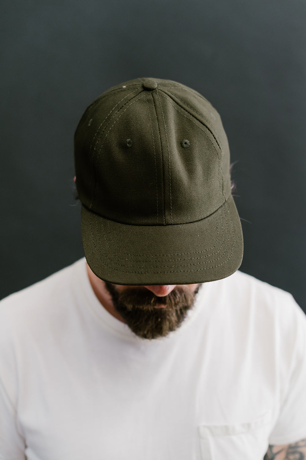 Canvas Baseball Hat - Loden