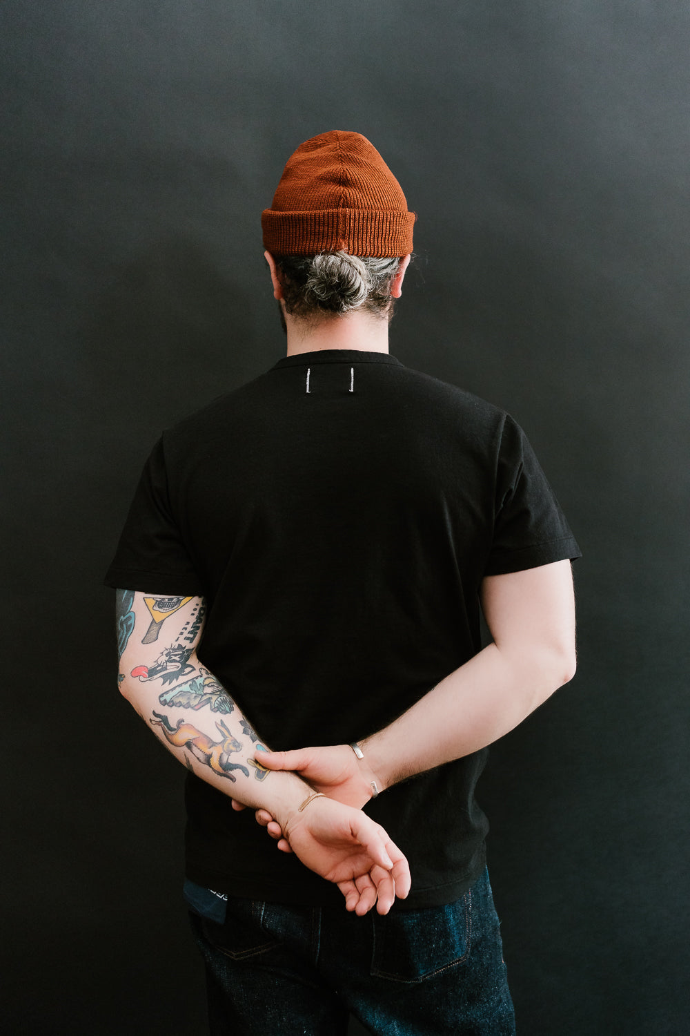 Heavy Duty Pocket Tee - Black