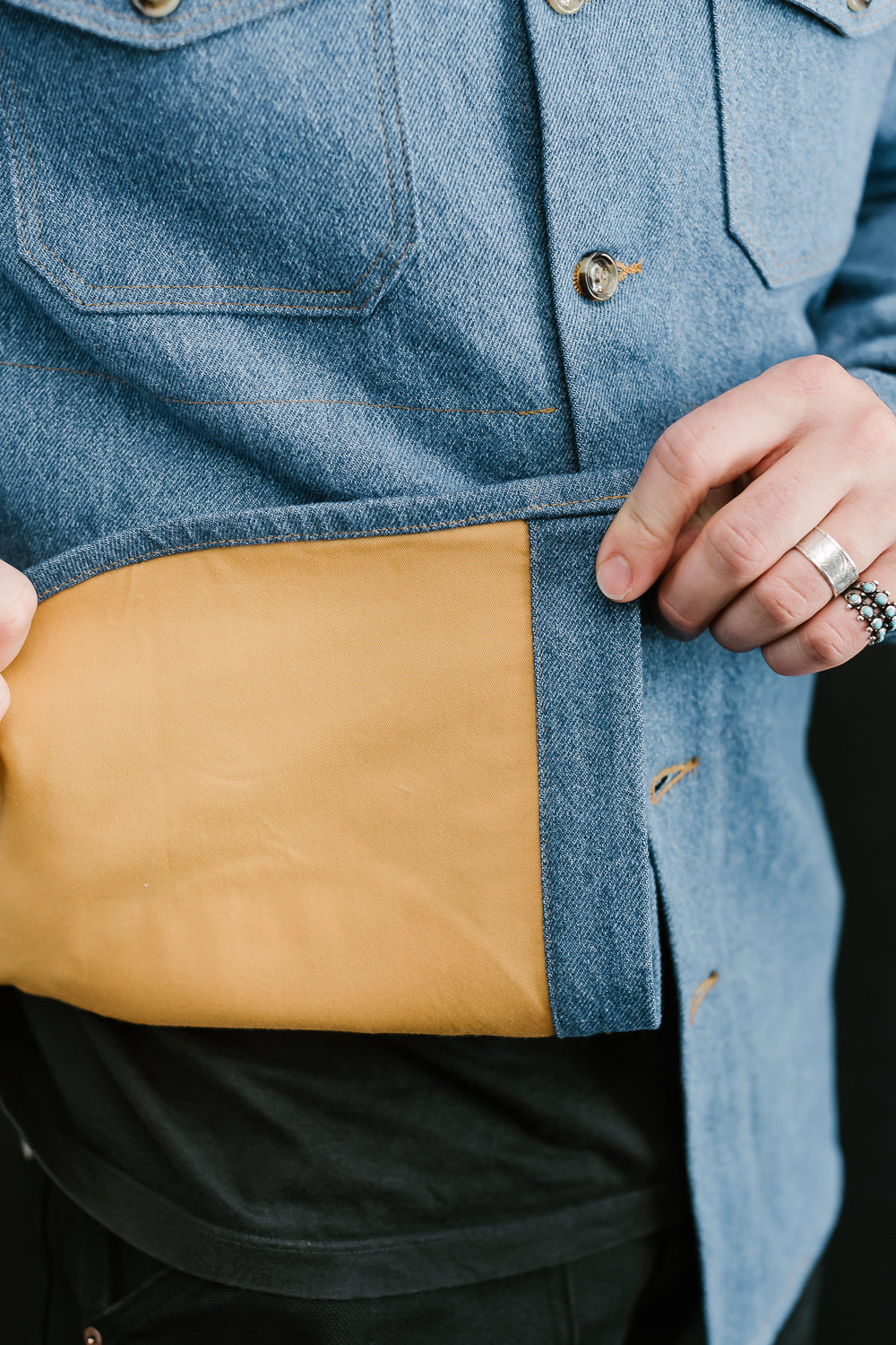 Crissman Overshirt - Sky Blue